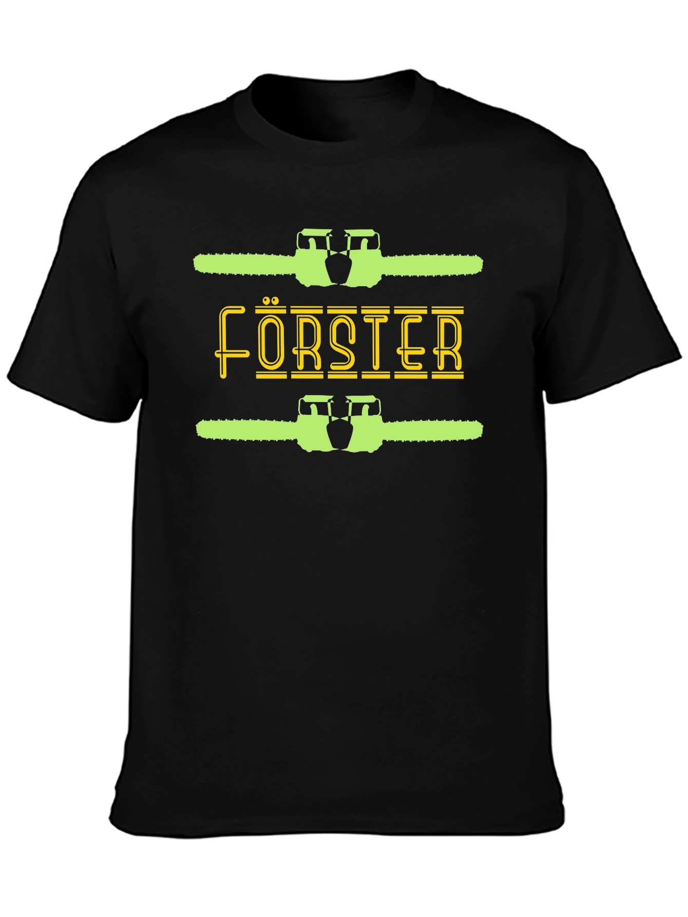 Forester Chainsaw Graphic T-Shirt - Black