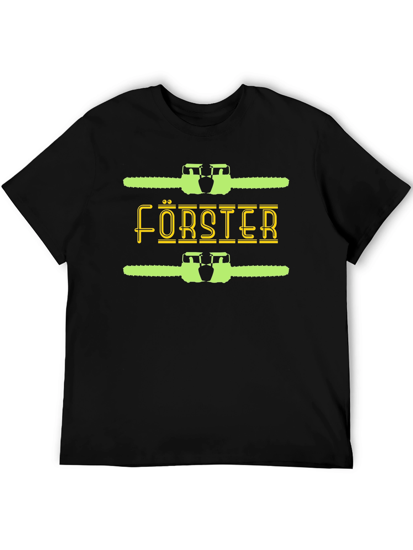 Forester Chainsaw Graphic T-Shirt - Black