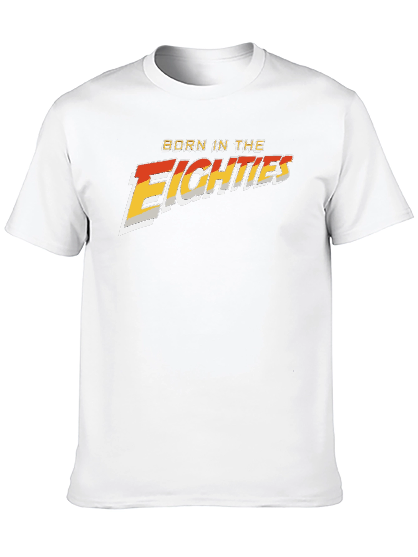 Born in the Eighties Black Graphic Tee