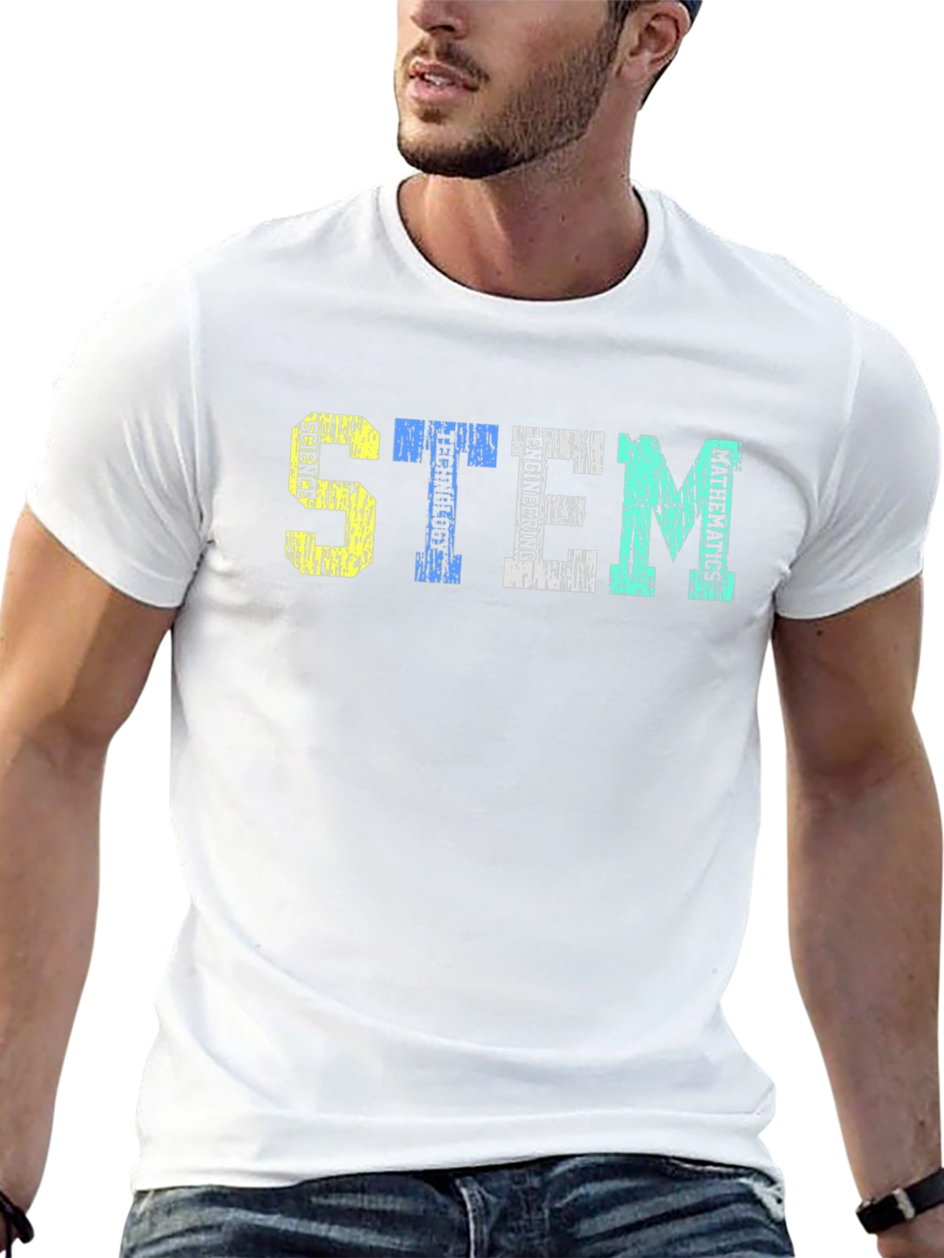 STEM T-Shirt: Science Tech Engineering & Math Tee