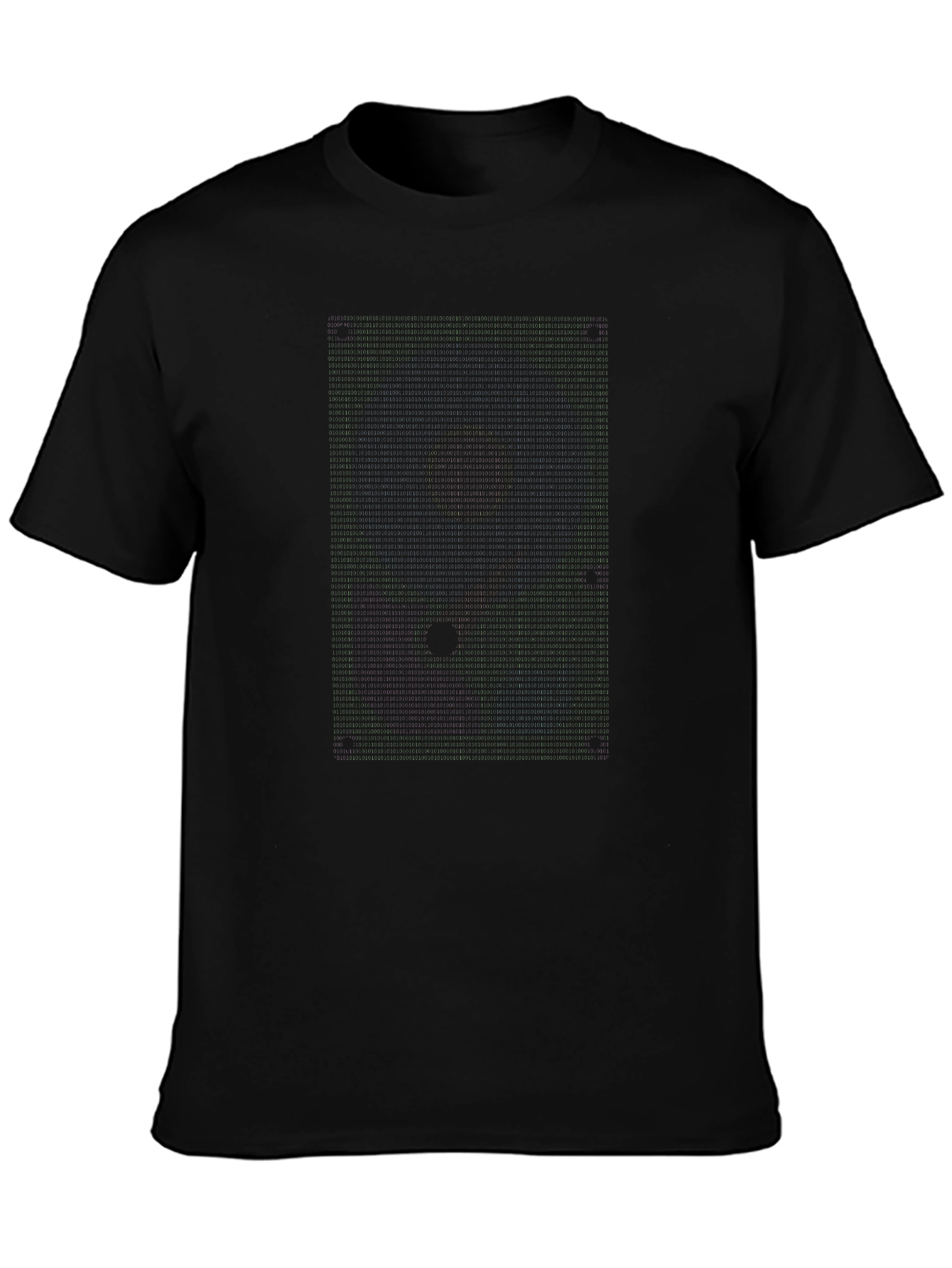 Black Graphic T-Shirt - Modern Design