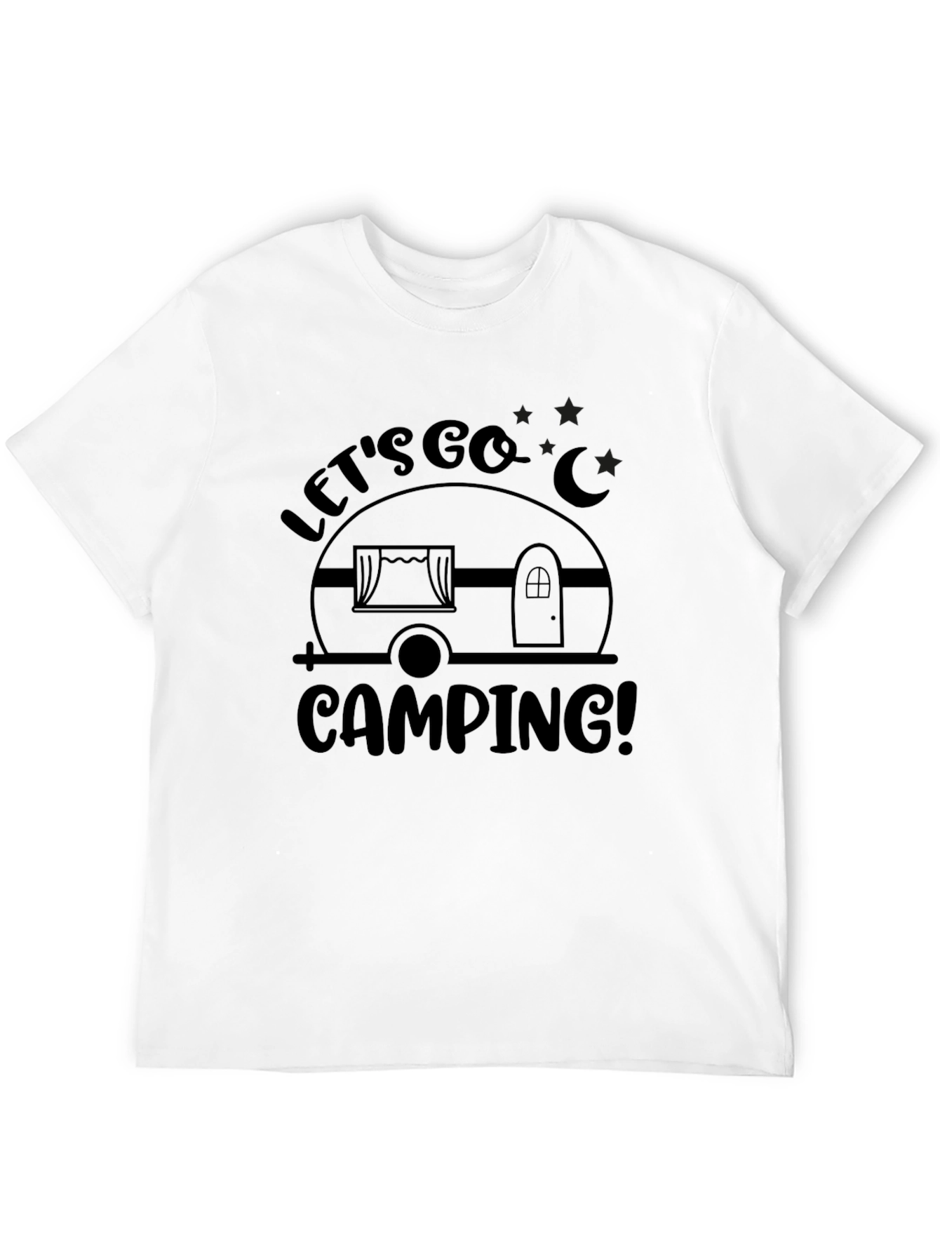 Lets Go Camping Graphic T-Shirt