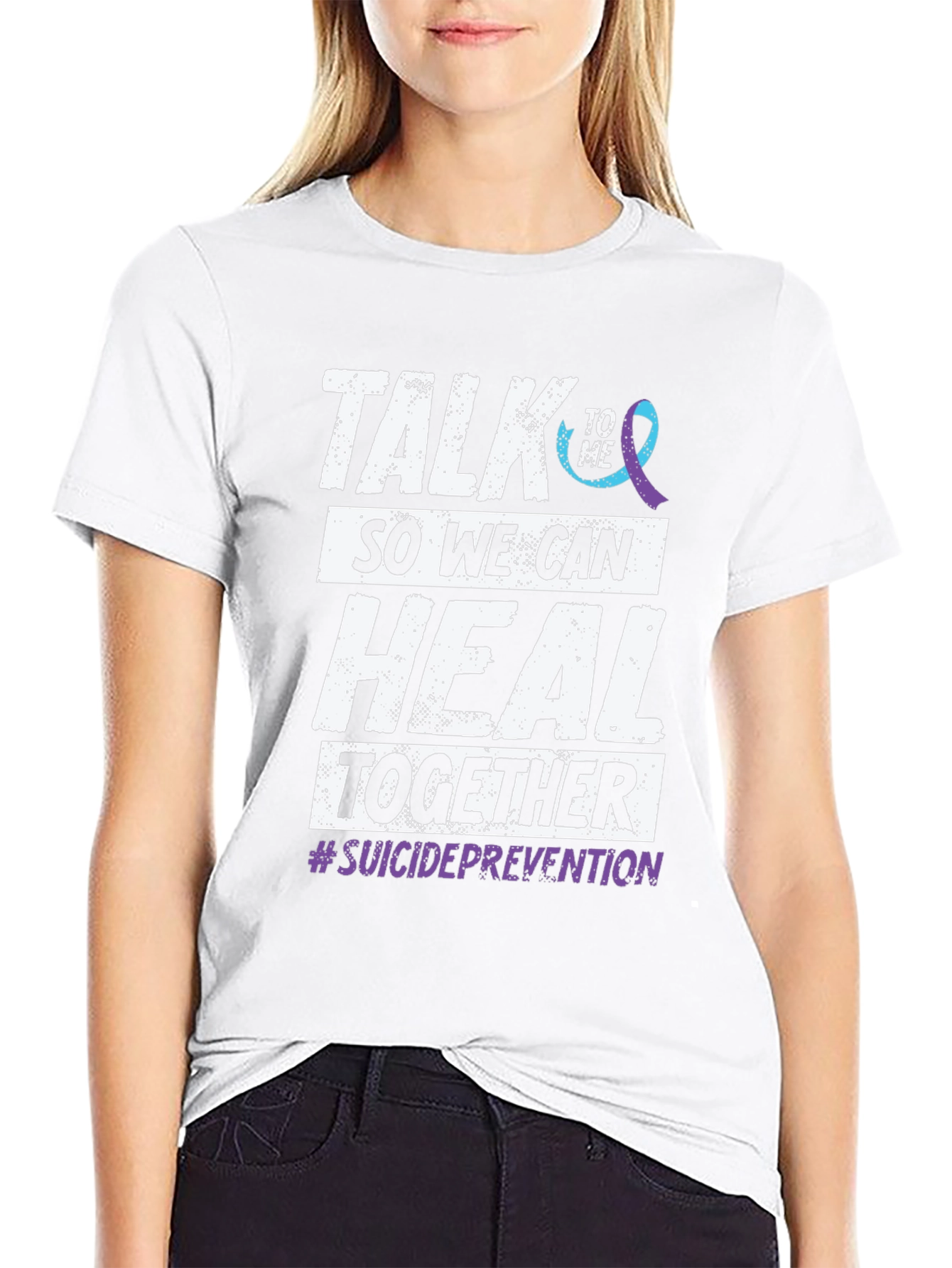 Talk To Me Suicide Prevention Awareness T-Shirt