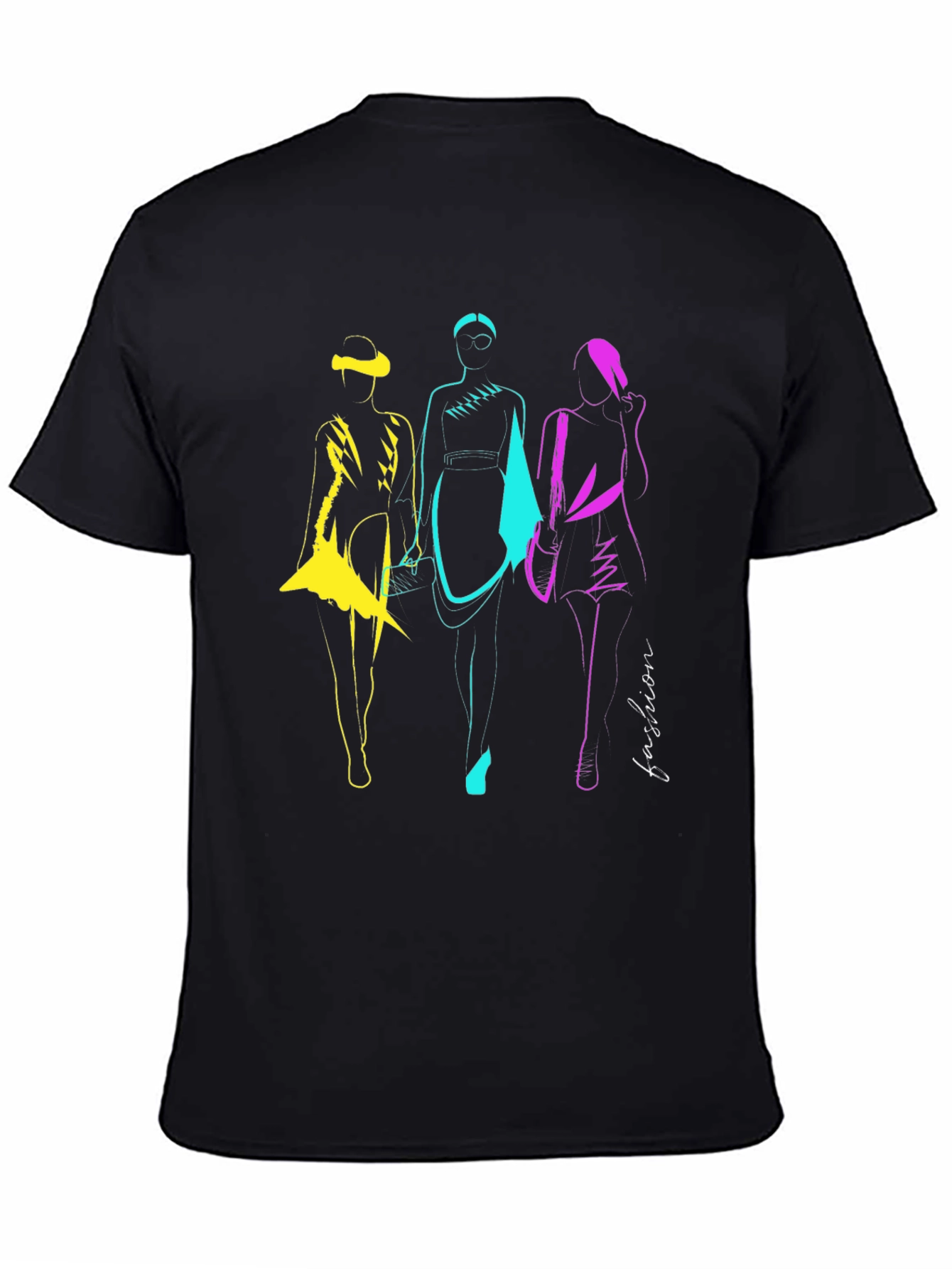Fashion Women Graphic Tee - Stylish Design