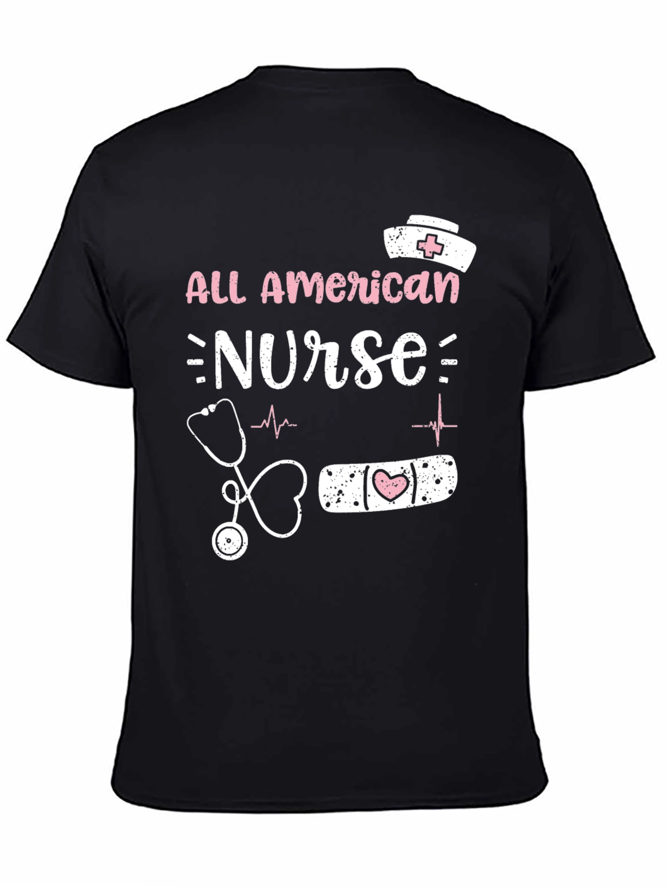 All American Nurse Graphic Tee