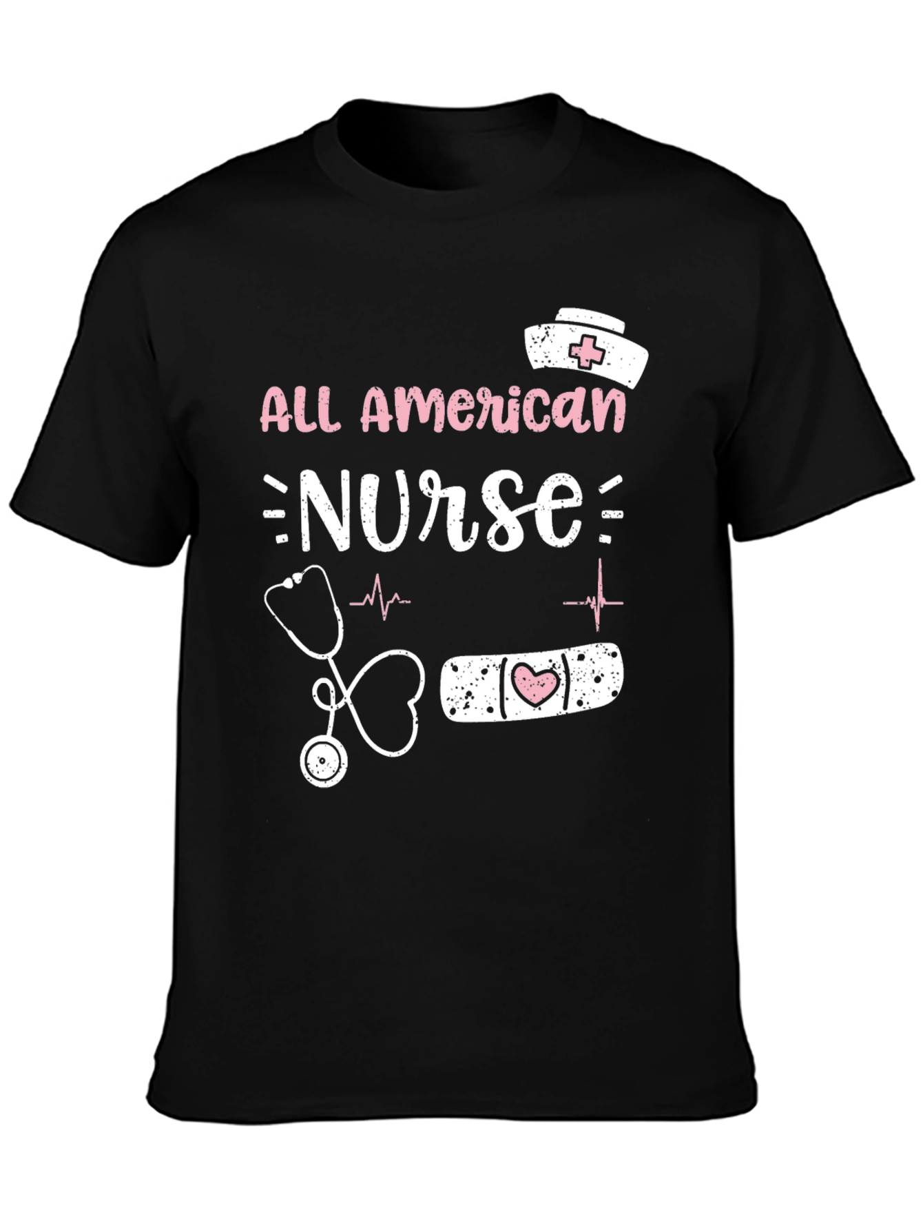 All American Nurse Graphic Tee
