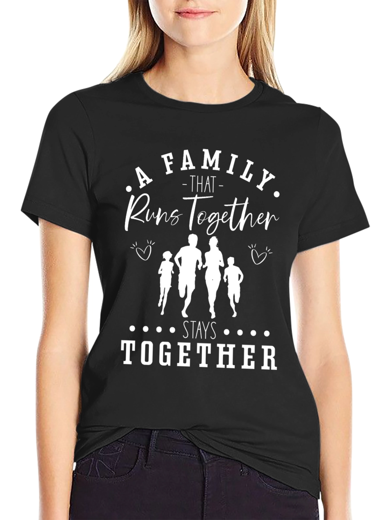 Family That Runs Together T-Shirt
