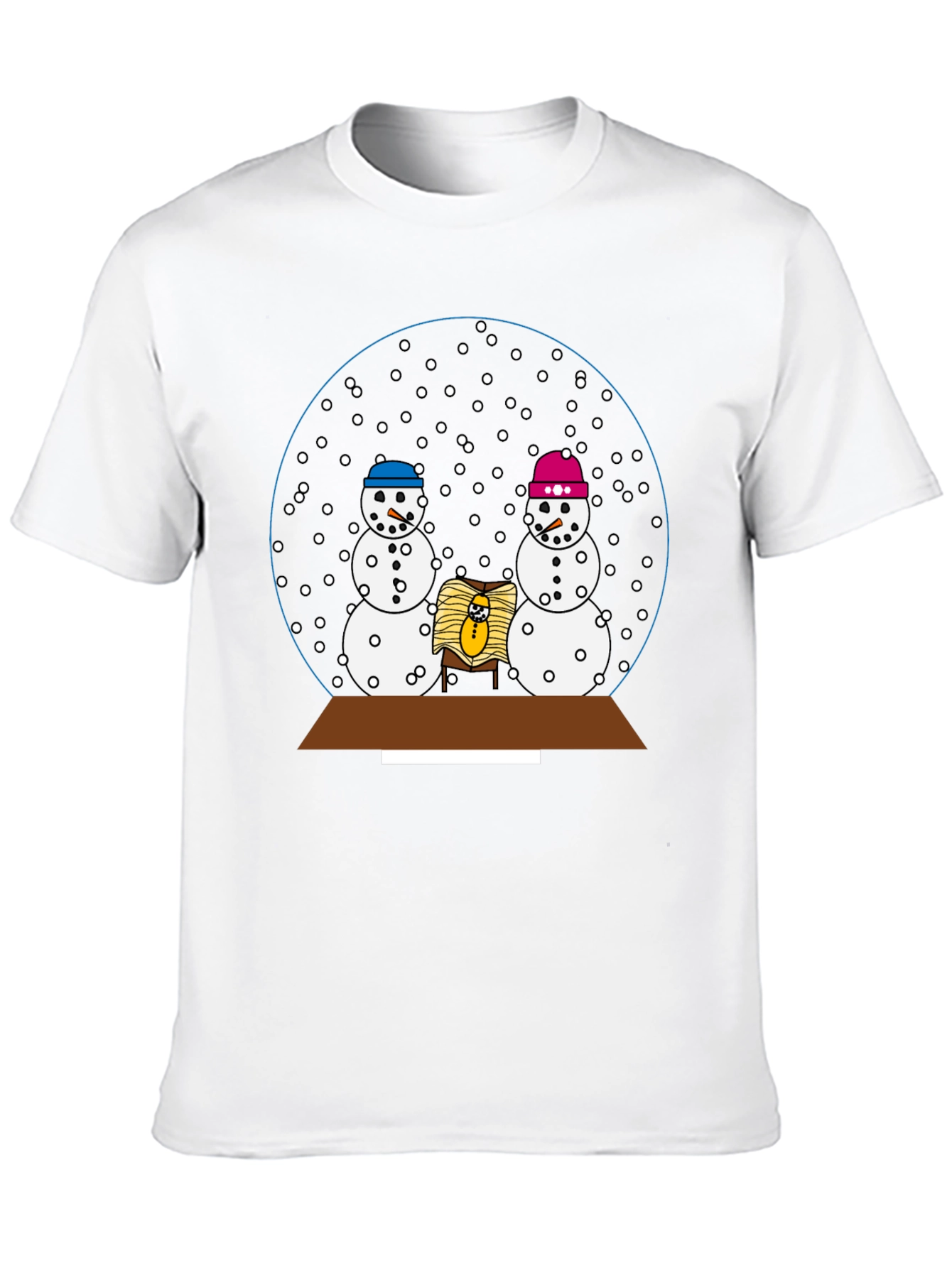 Snow Globe Christmas T-Shirt