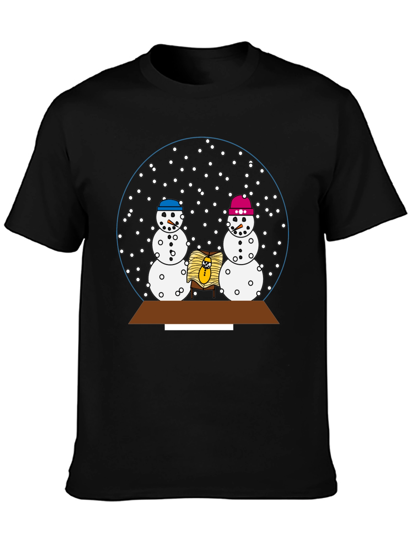 Snow Globe Christmas T-Shirt