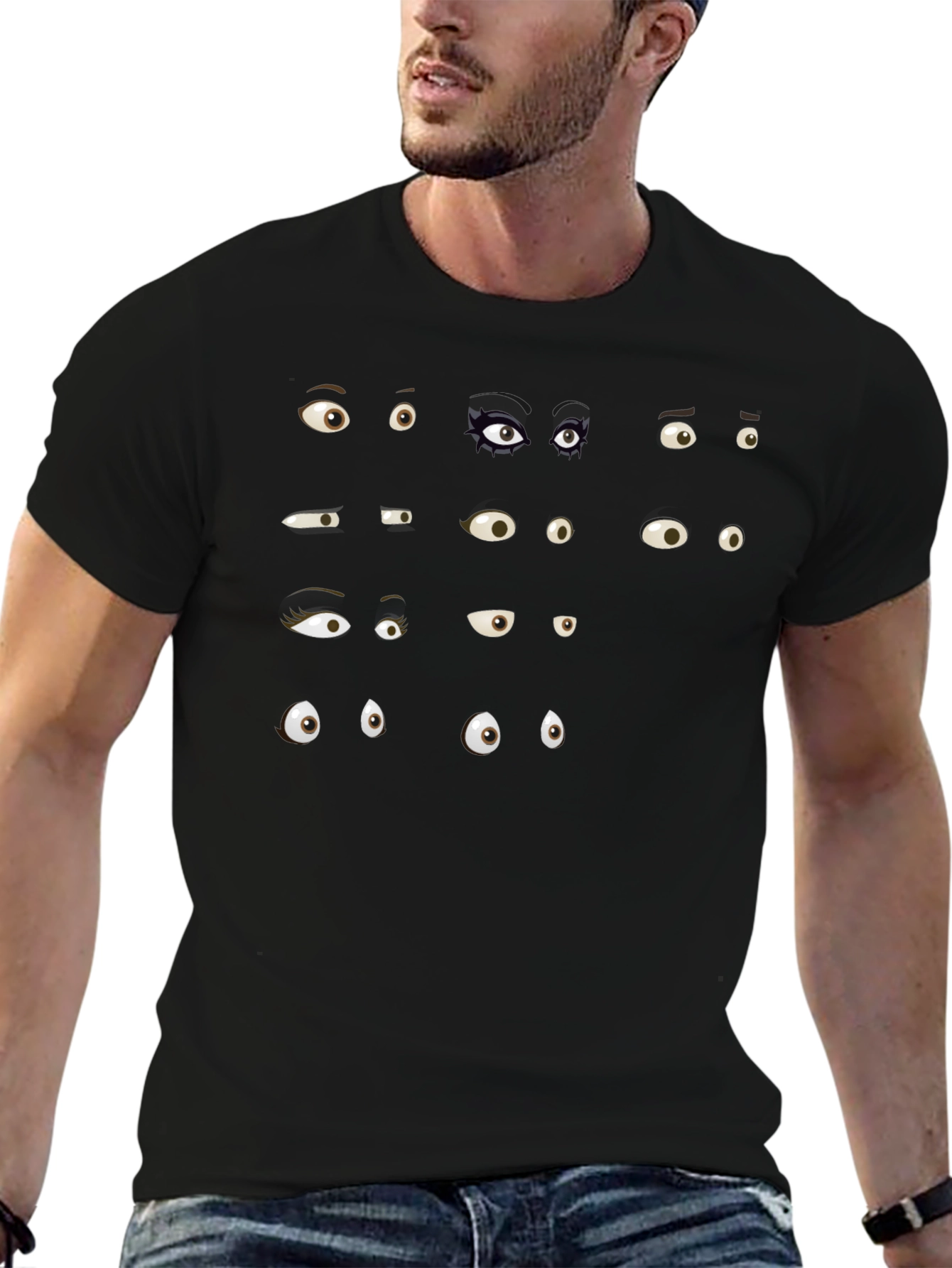 Eye See You: Unique Graphic T-Shirt