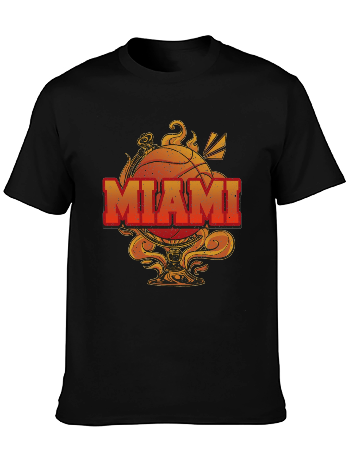 Miami Basketball Graphic T-Shirt