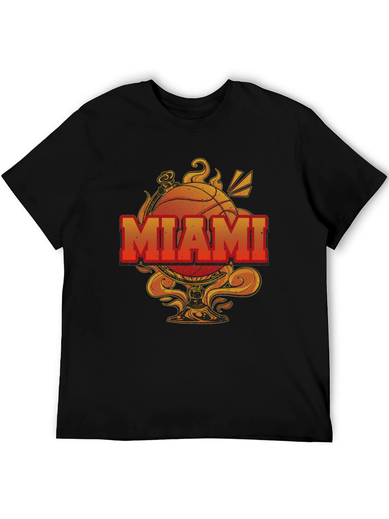 Miami Basketball Graphic T-Shirt