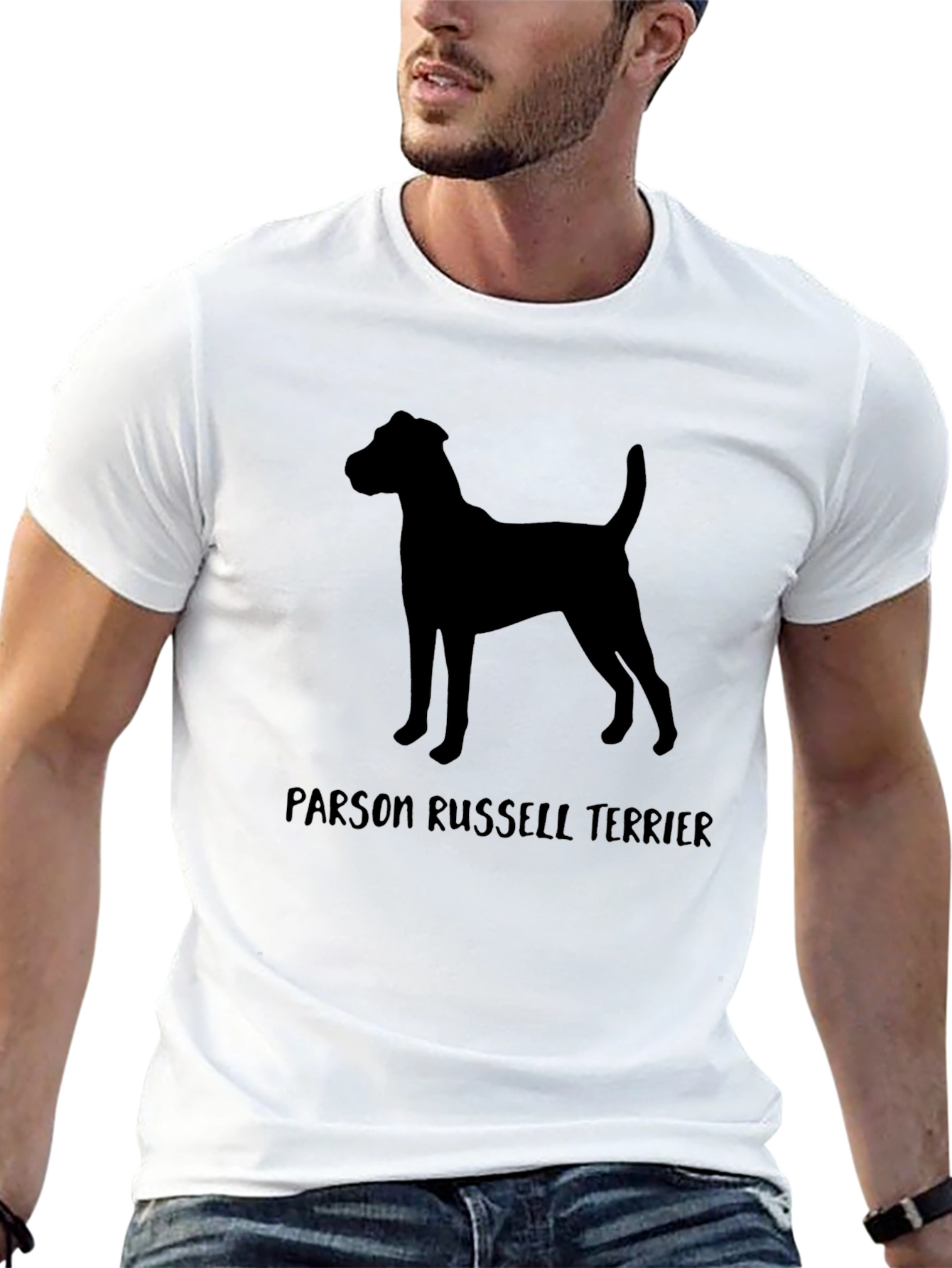 Parson Russell Terrier Silhouette T-Shirt