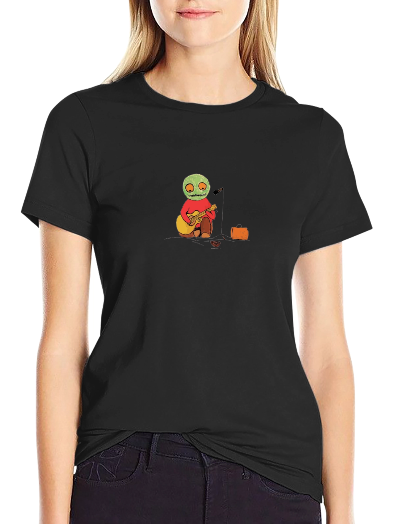 Musician Monster Graphic Tee - Unique Streetwear