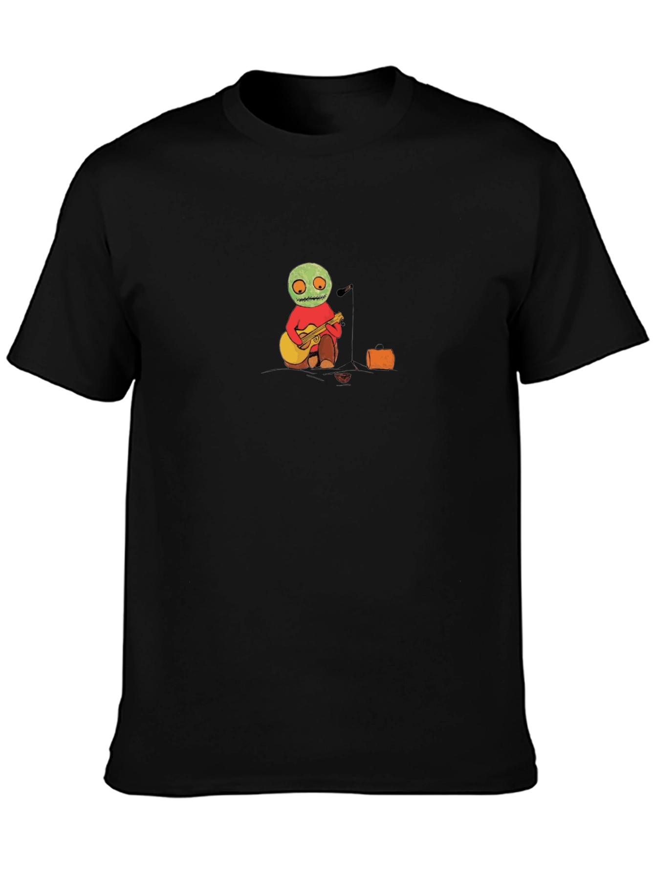 Musician Monster Graphic Tee - Unique Streetwear