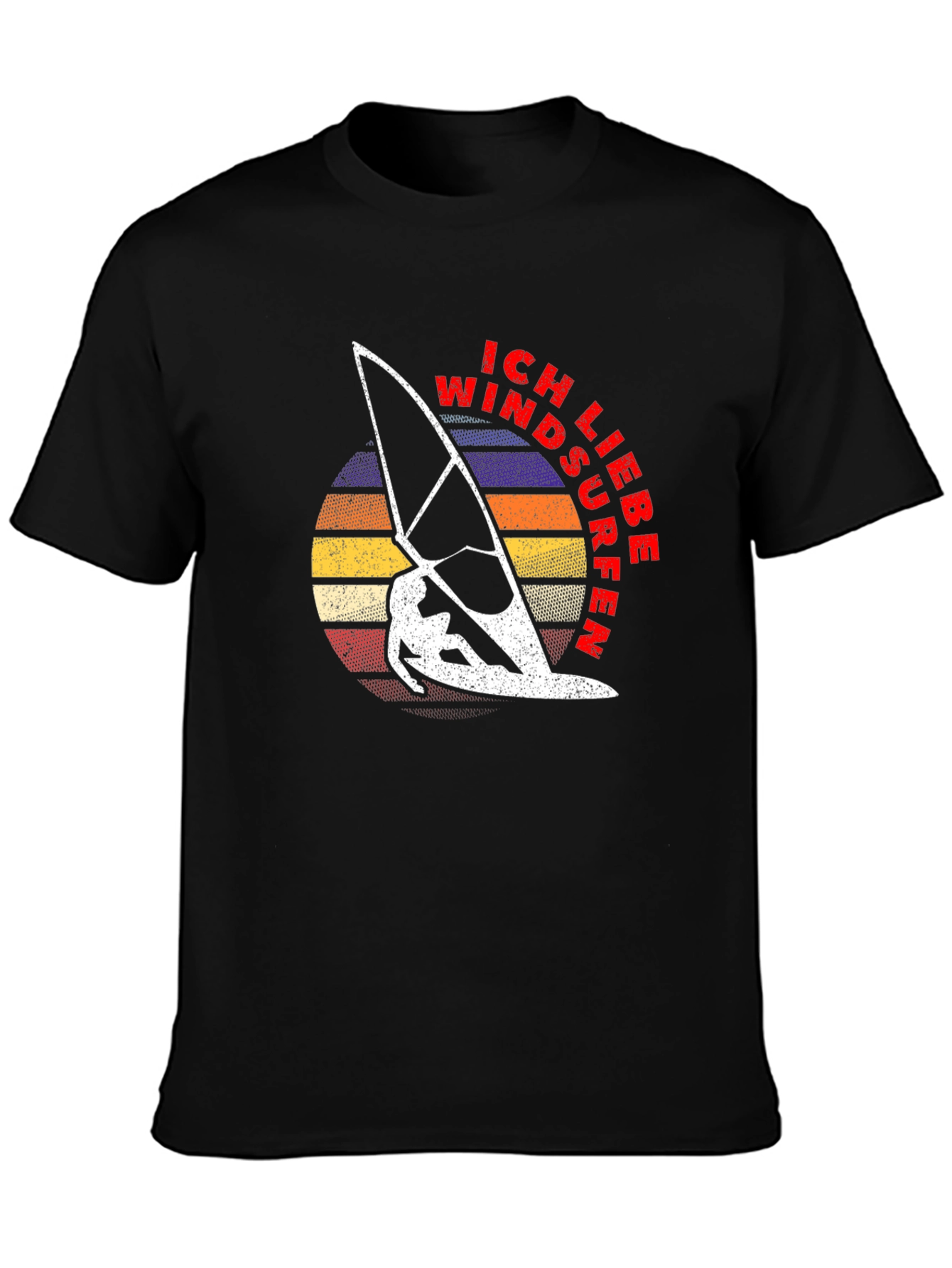 Ich Liebe Windsurfen Graphic Tee