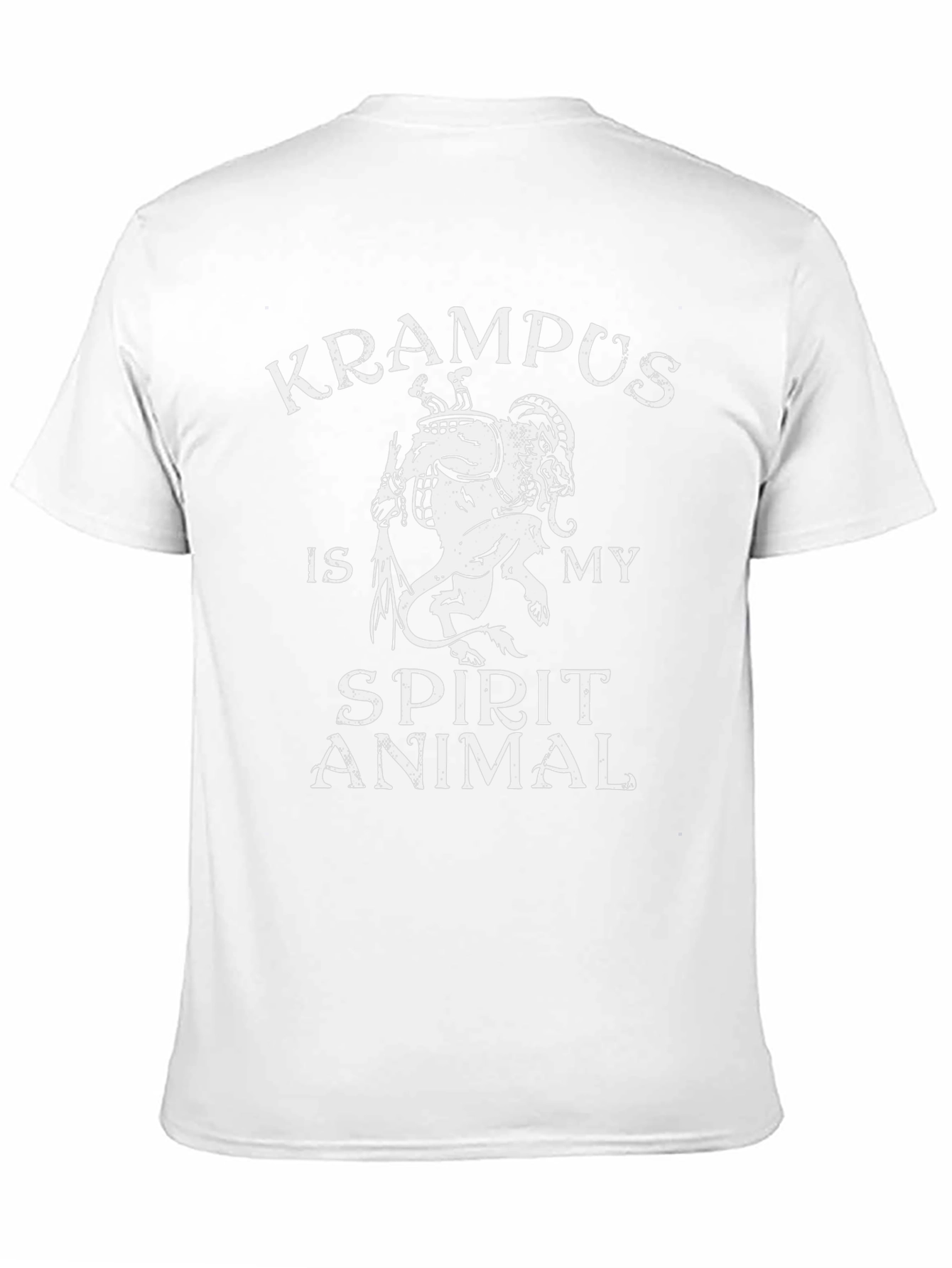 Krampus Spirit Animal Black T-Shirt