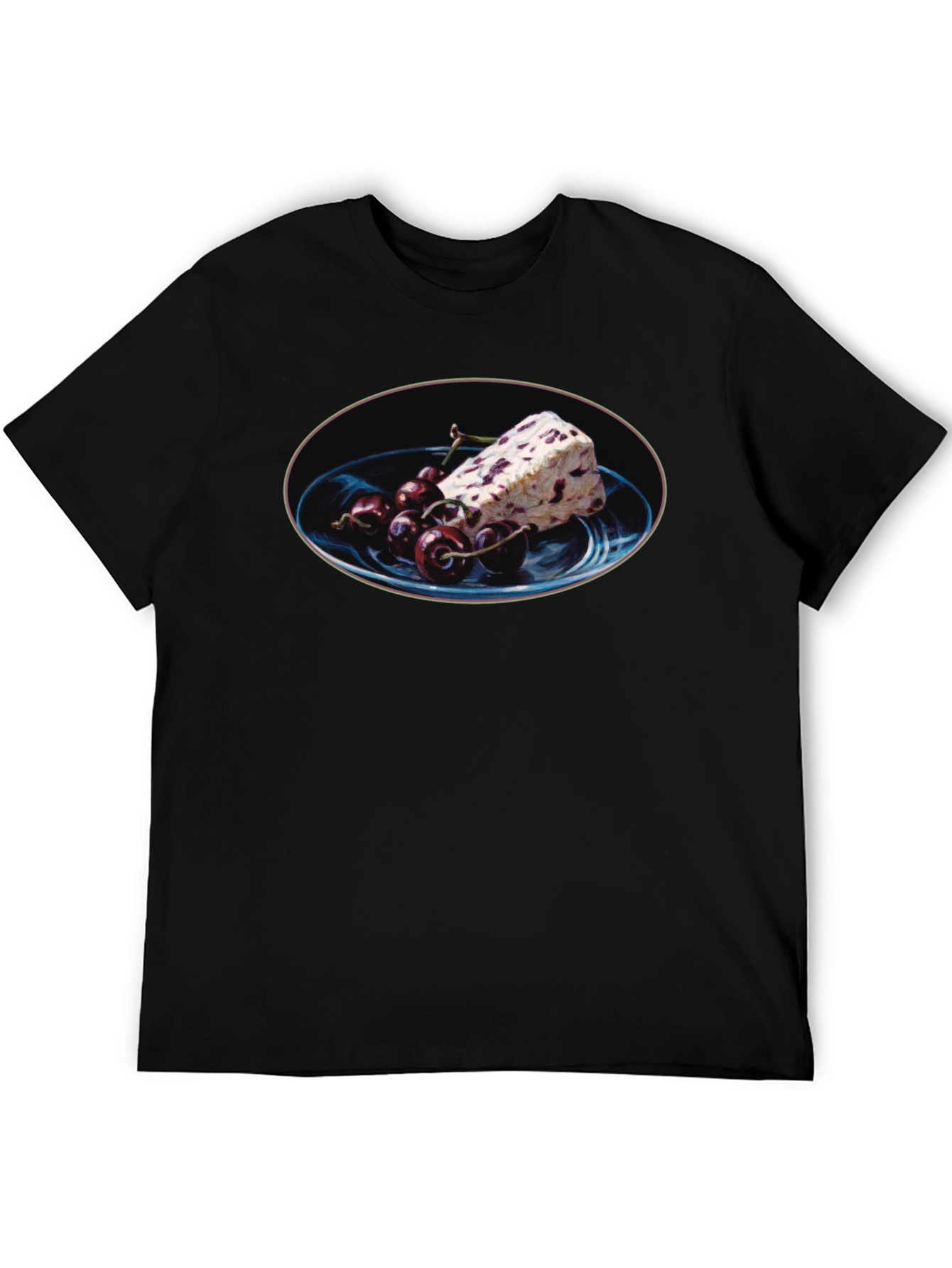 Cherry Ice Cream T-Shirt - Unique Dessert Graphic Tee