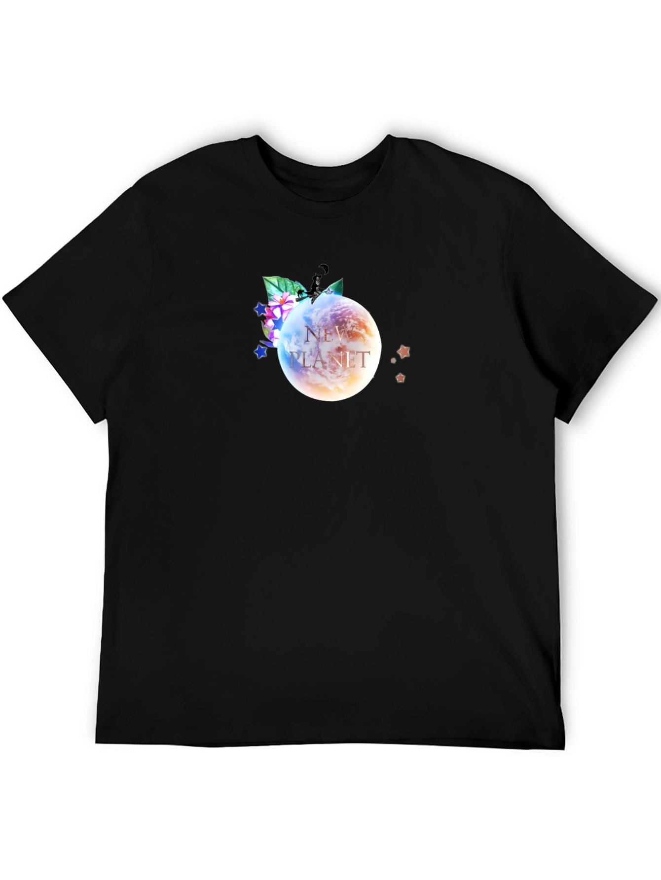 New Planet Graphic T-Shirt - Trendy Design