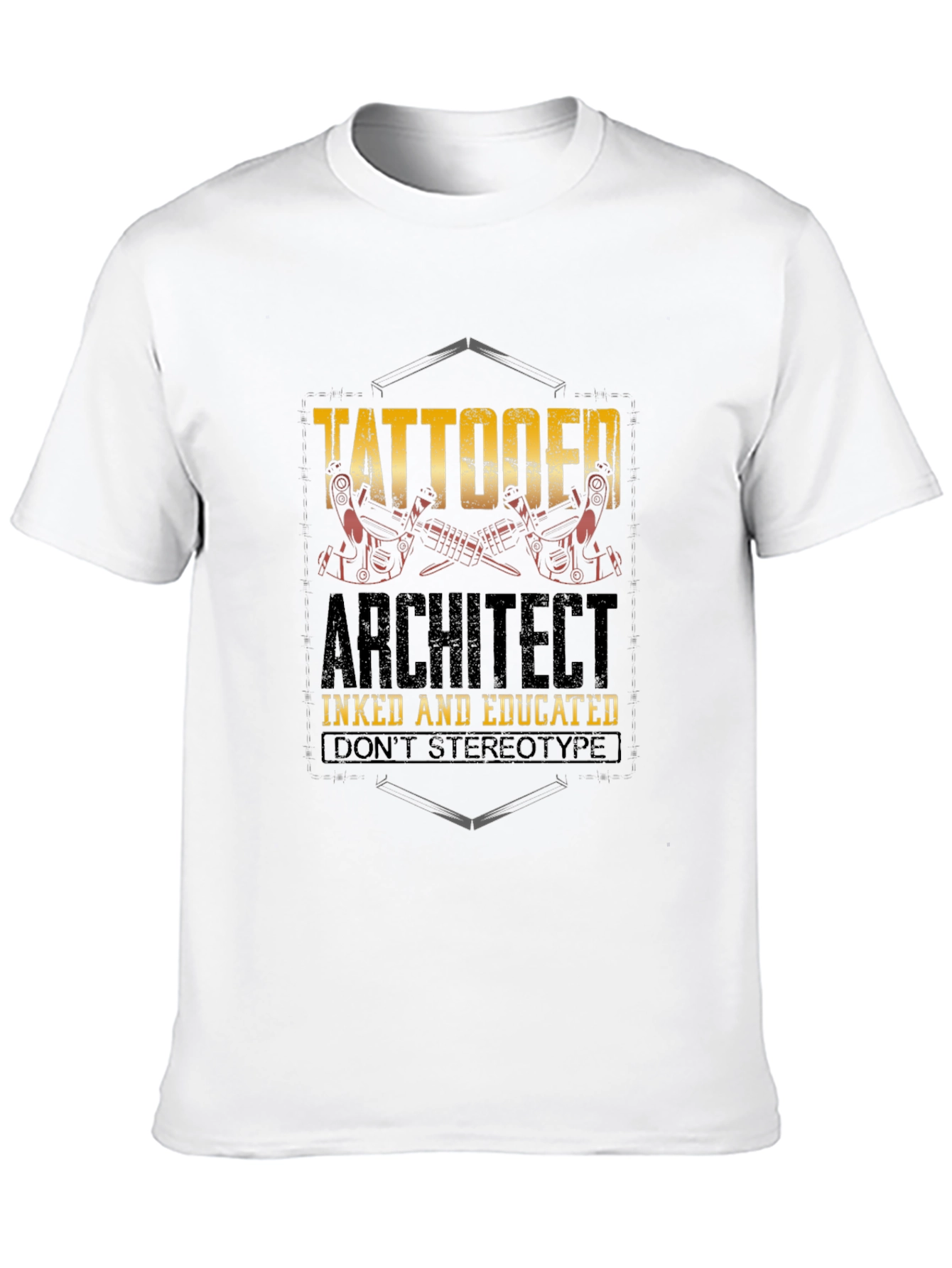 Tattooed Architect T-Shirt: Inked and Educated