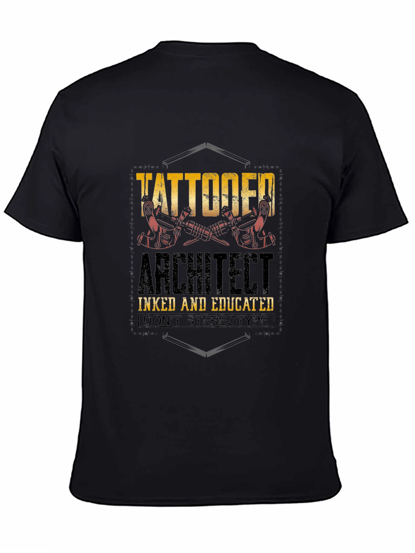 Tattooed Architect T-Shirt: Inked and Educated