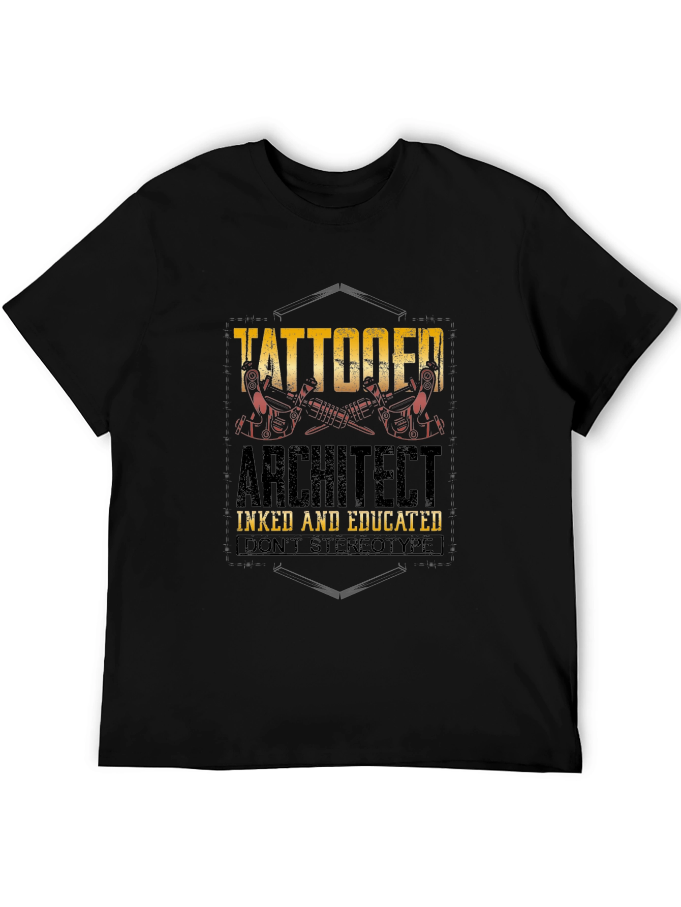 Tattooed Architect T-Shirt: Inked and Educated