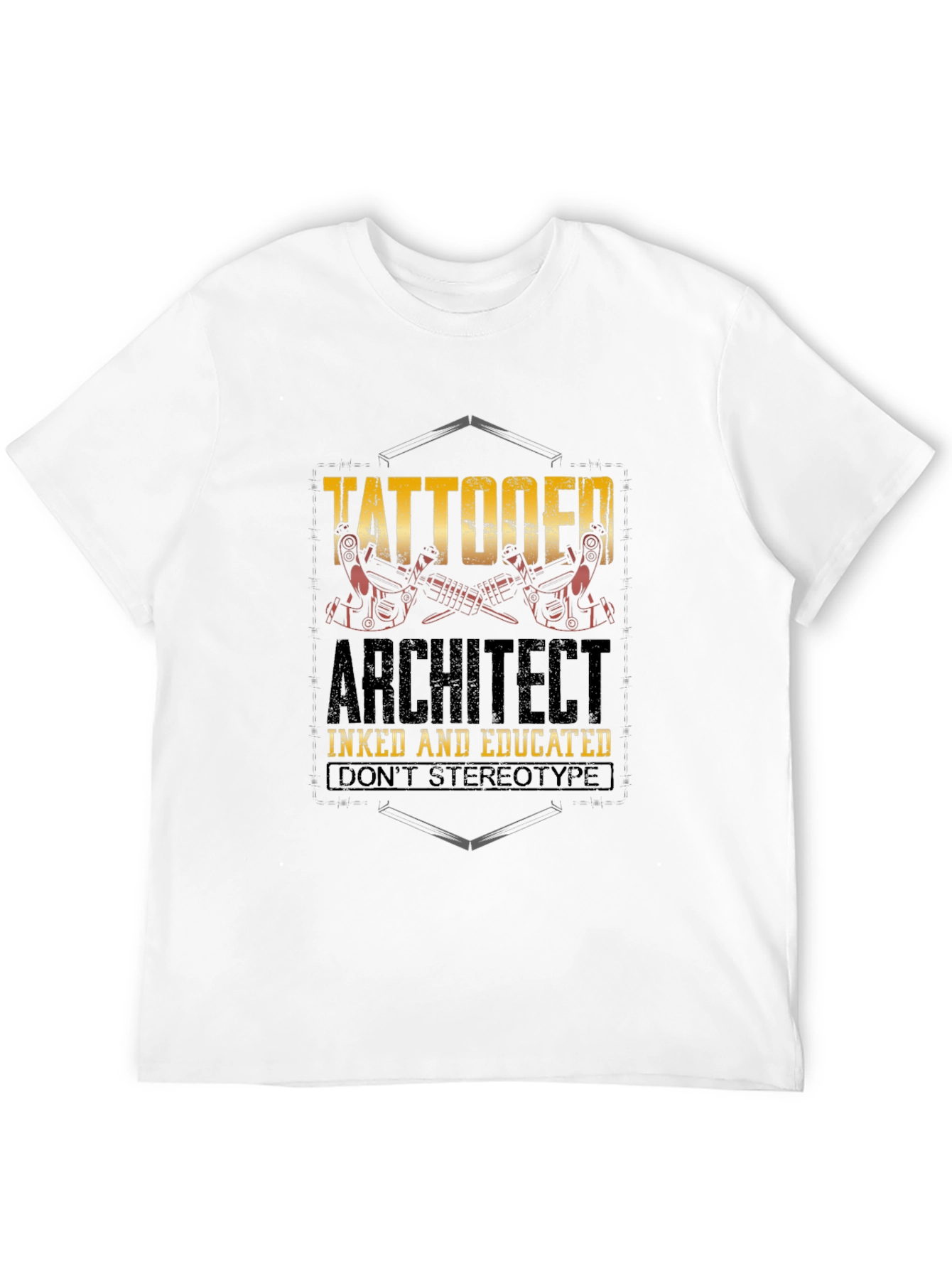 Tattooed Architect T-Shirt: Inked and Educated