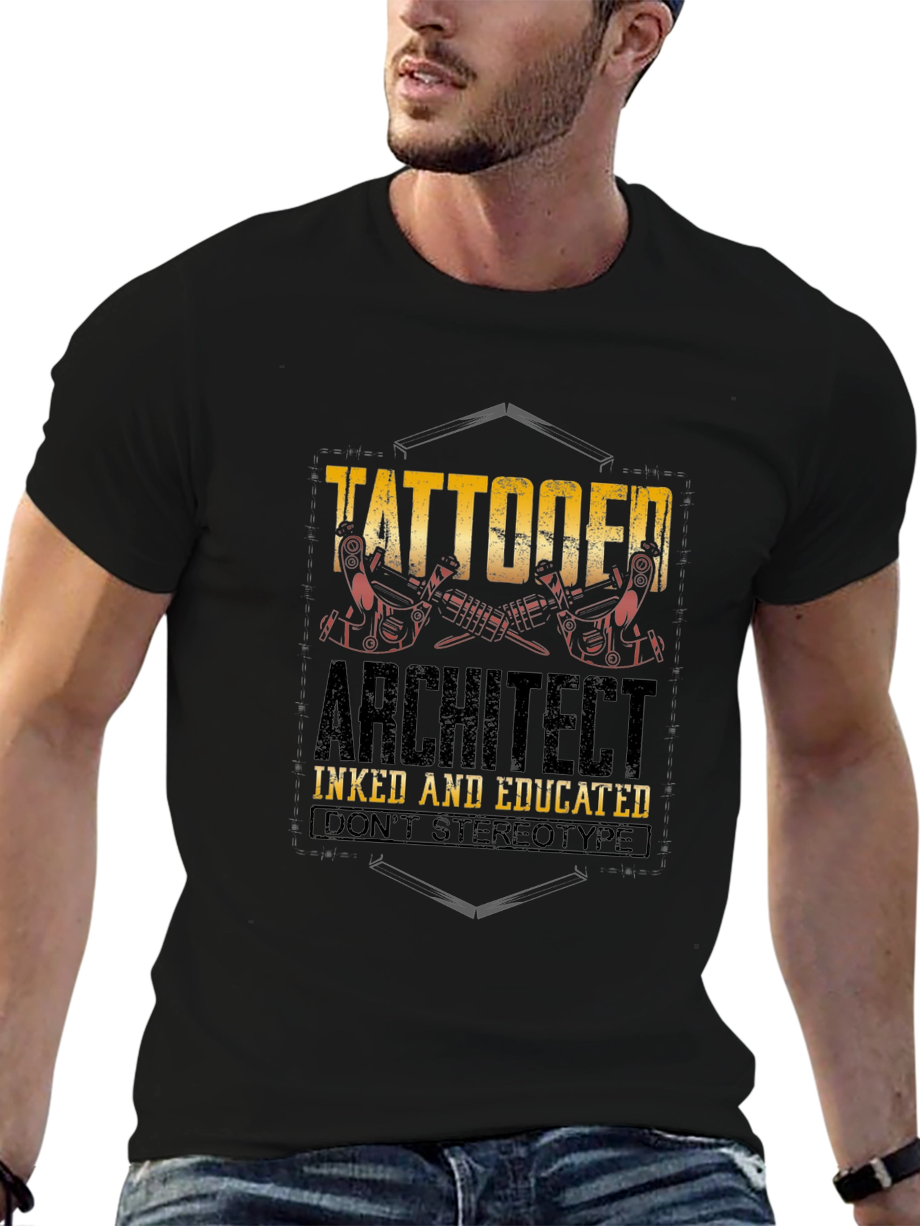 Tattooed Architect T-Shirt: Inked and Educated