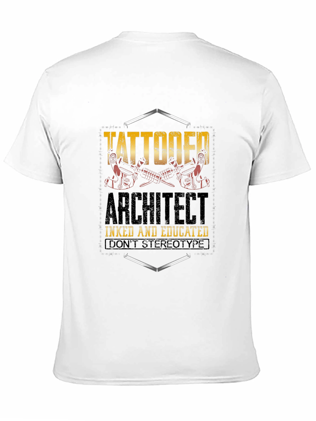 Tattooed Architect T-Shirt: Inked and Educated