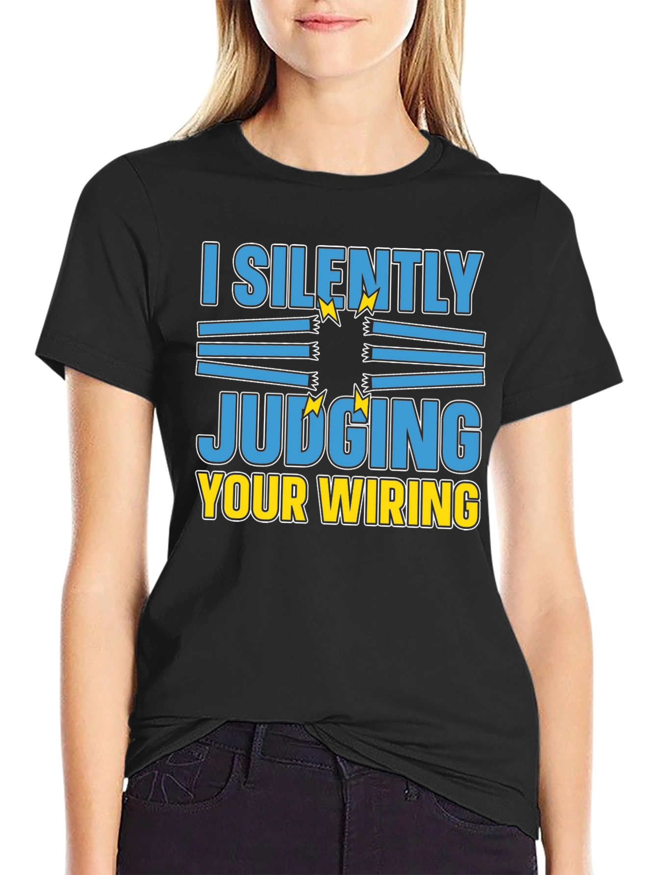 I Silently Judging Your Wiring T-Shirt