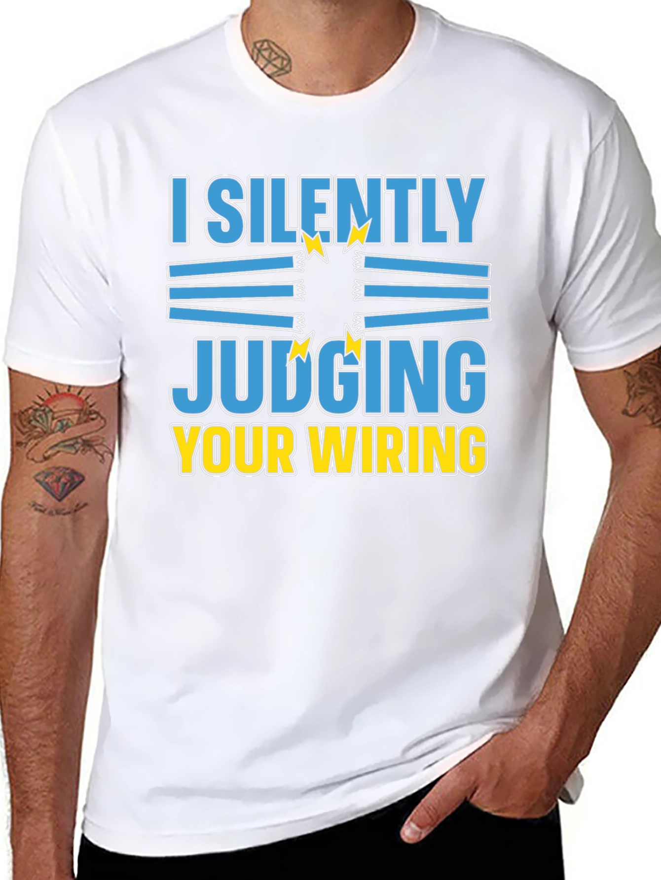 I Silently Judging Your Wiring T-Shirt