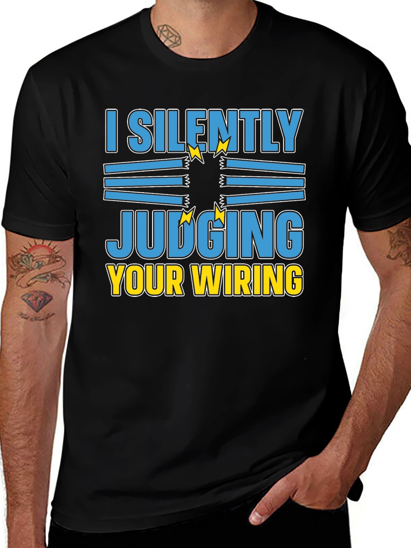 I Silently Judging Your Wiring T-Shirt