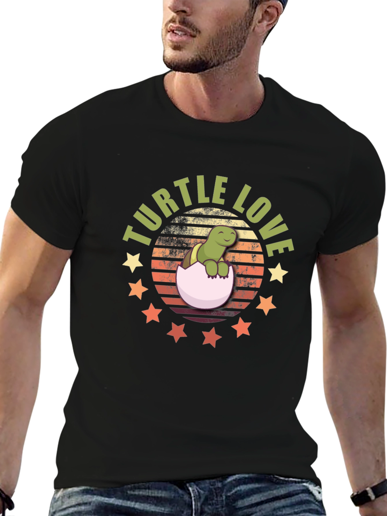 Turtle Love T-Shirt - Cute Turtle Hatchling Design