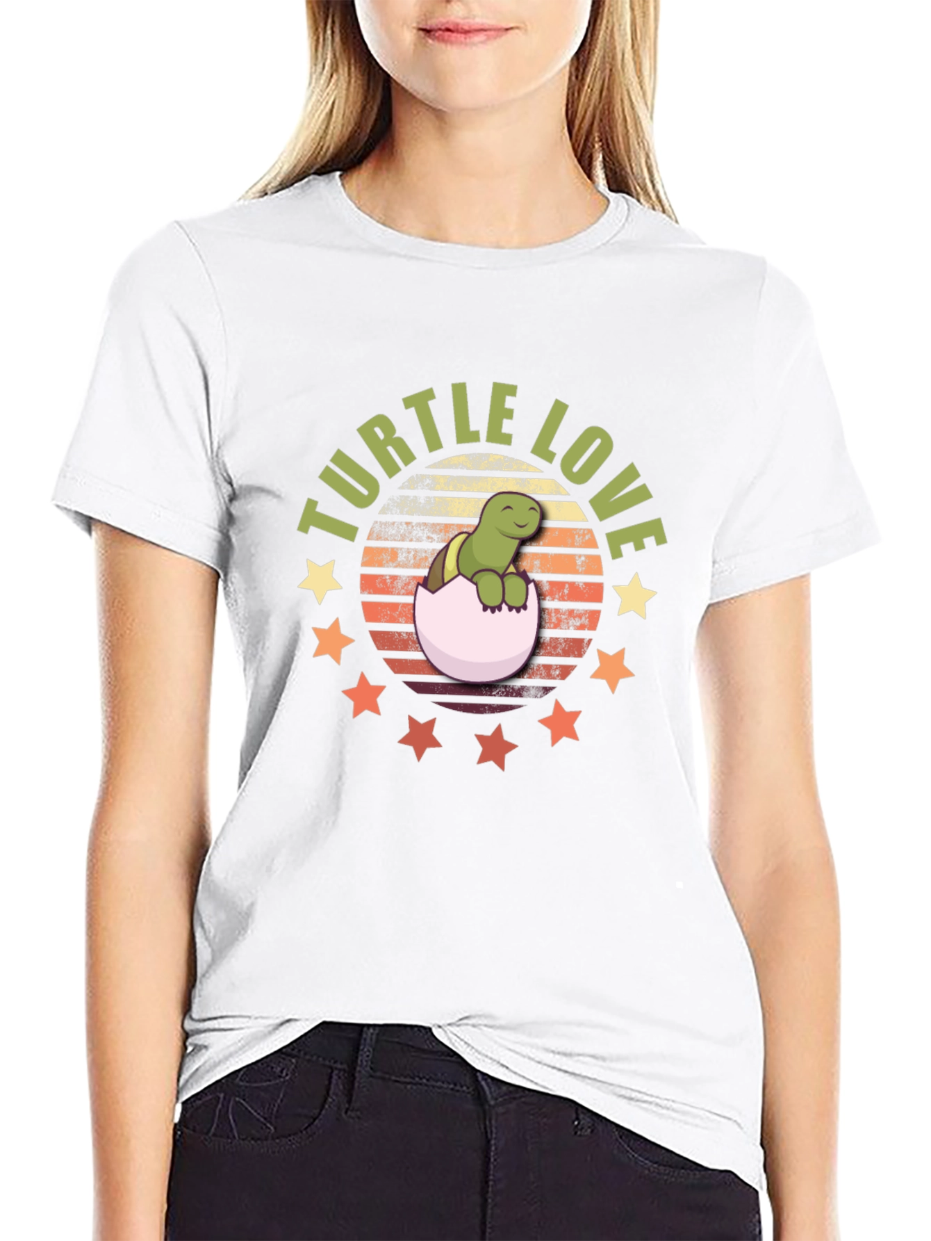 Turtle Love T-Shirt - Cute Turtle Hatchling Design