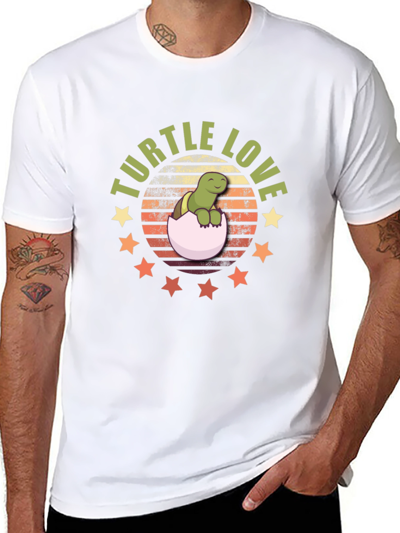 Turtle Love T-Shirt - Cute Turtle Hatchling Design