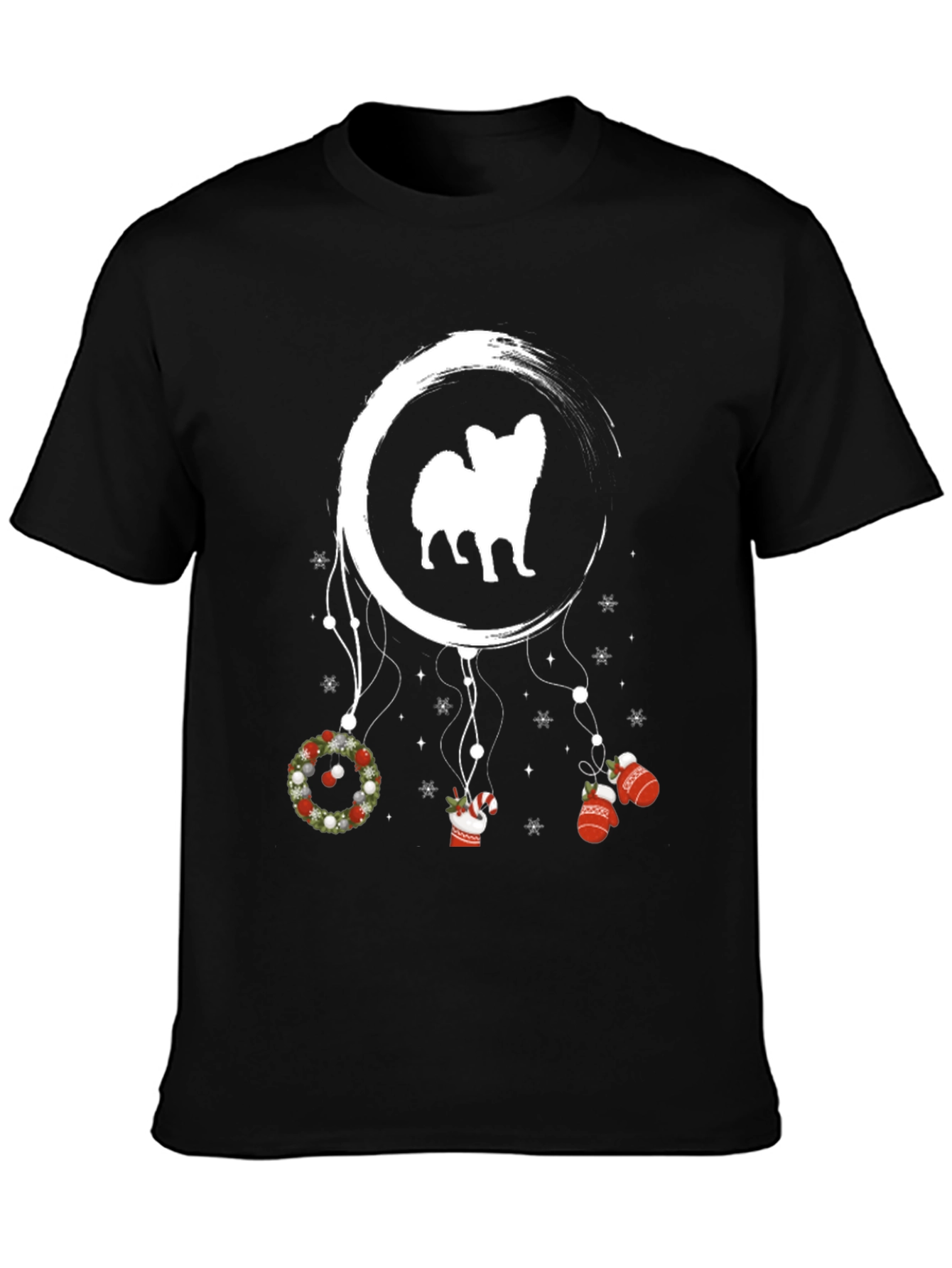 Christmas Dog Dreamcatcher T-Shirt