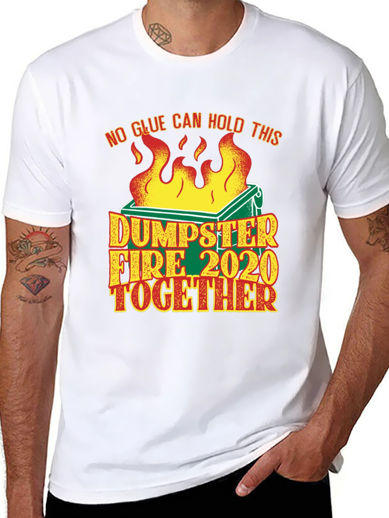 Dumpster Fire 2020 Graphic T-Shirt