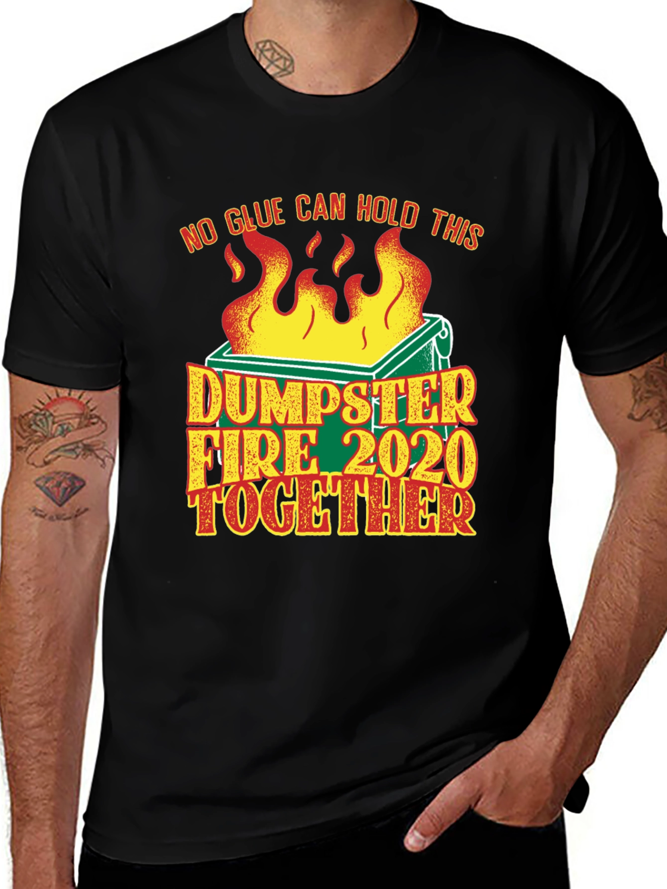 Dumpster Fire 2020 Graphic T-Shirt