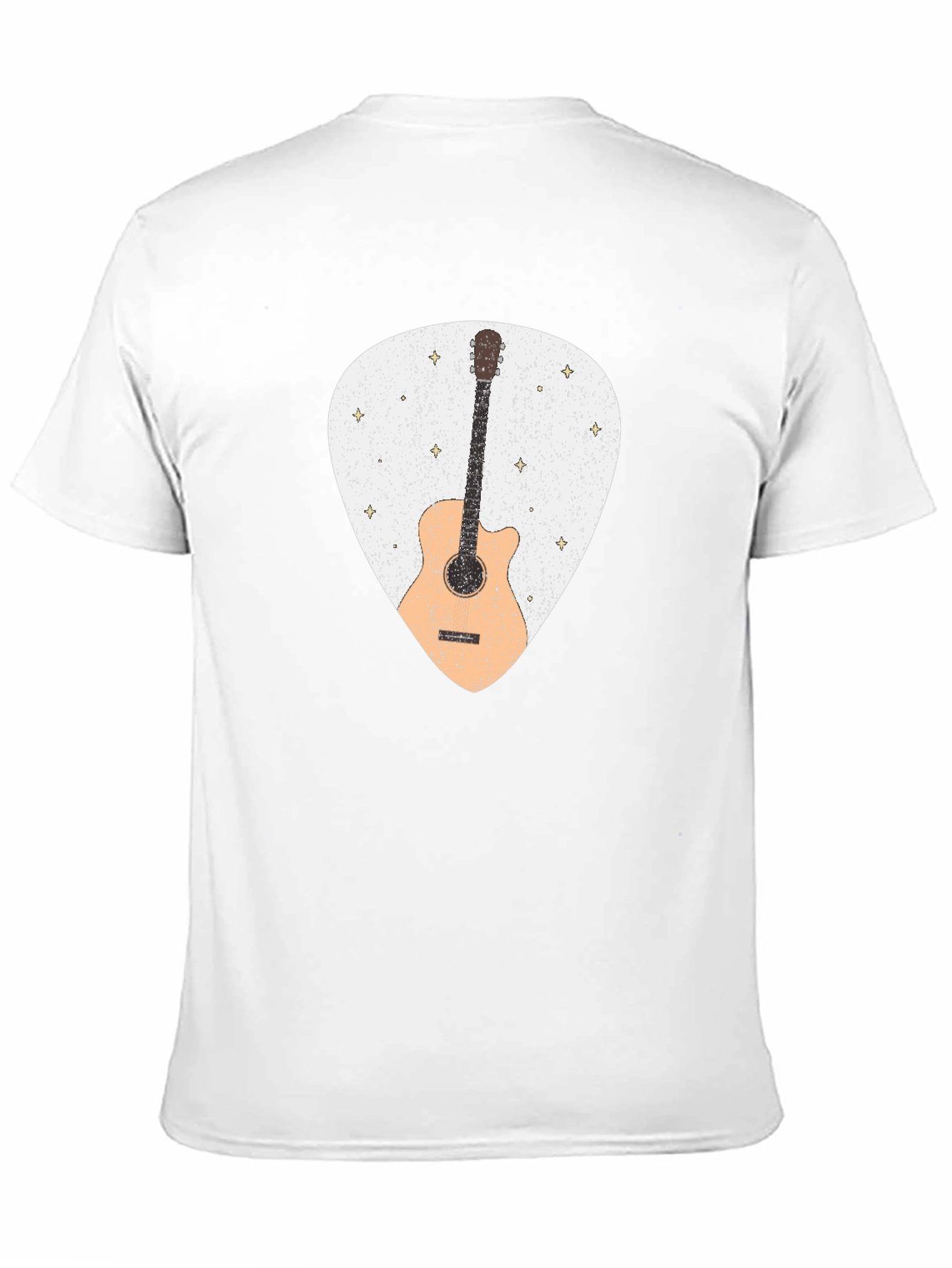 Guitar Pick T-Shirt - Musician Style