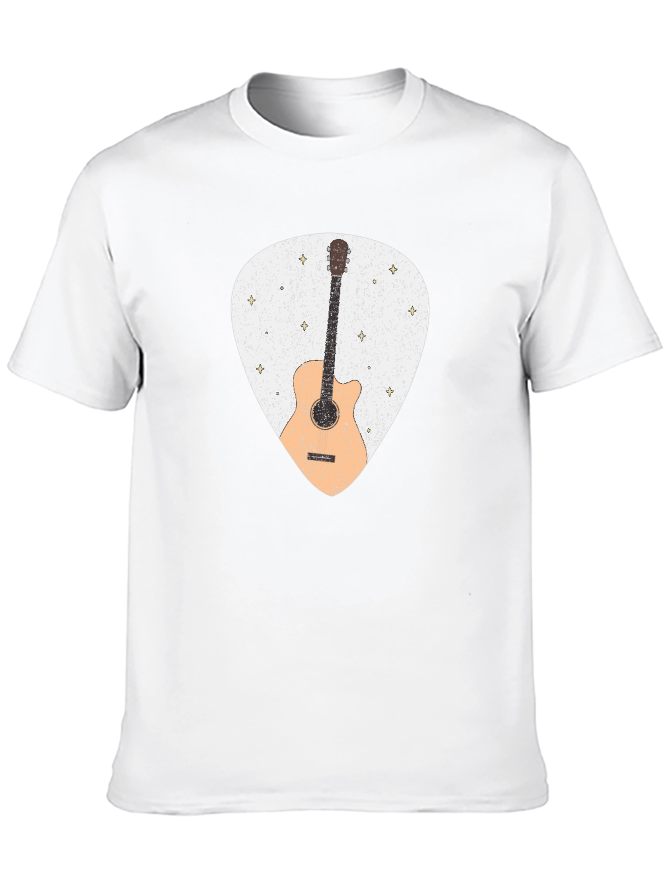 Guitar Pick T-Shirt - Musician Style
