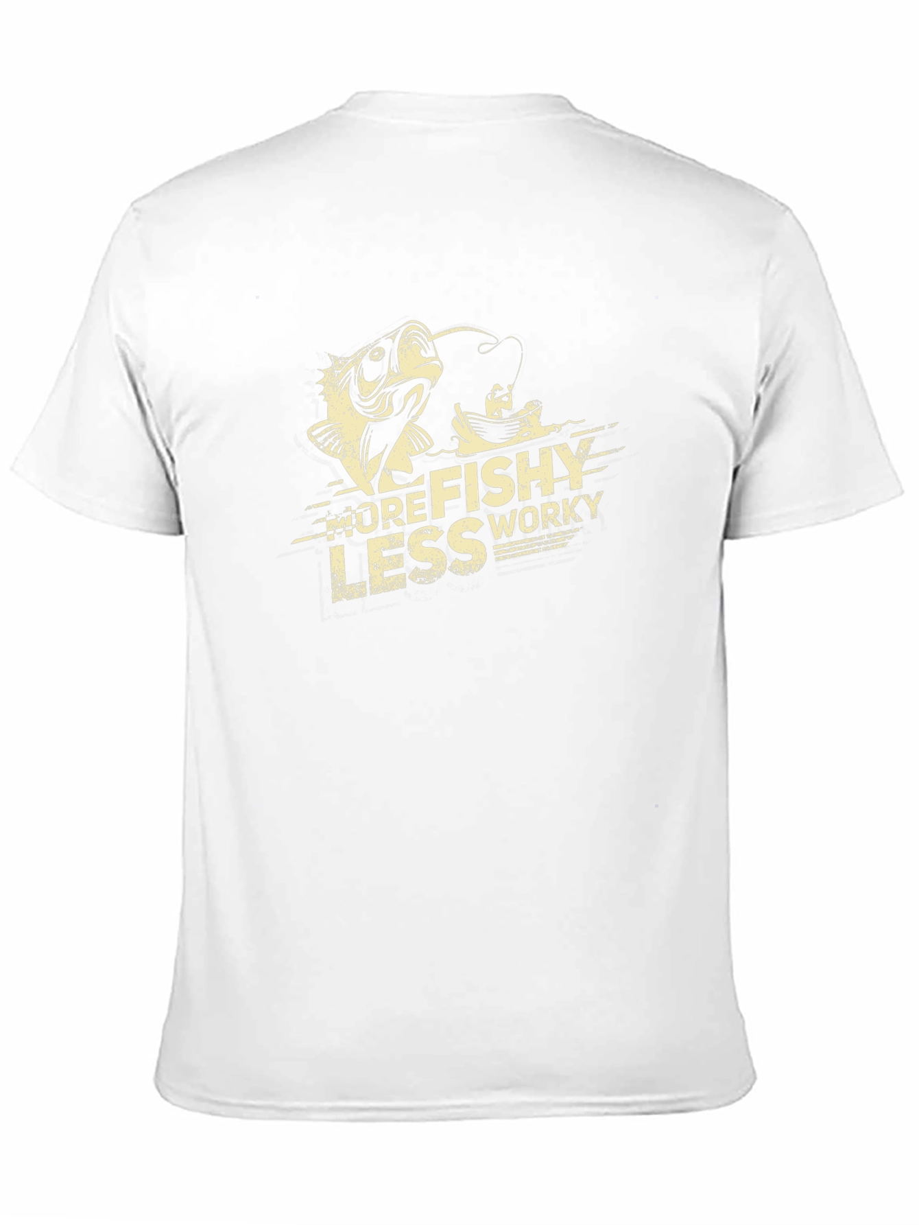More Fishy Less Worky Graphic Tee