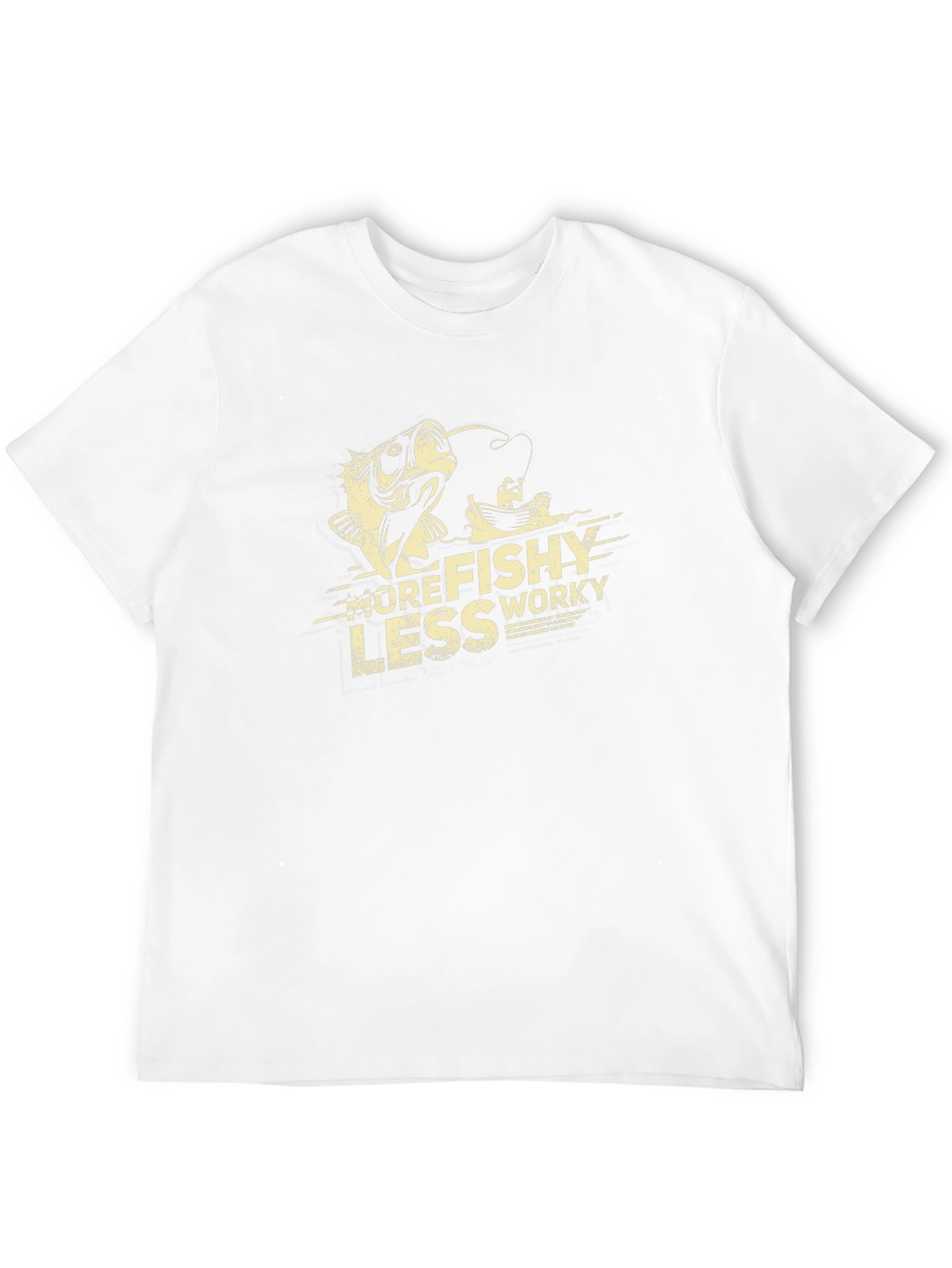 More Fishy Less Worky Graphic Tee