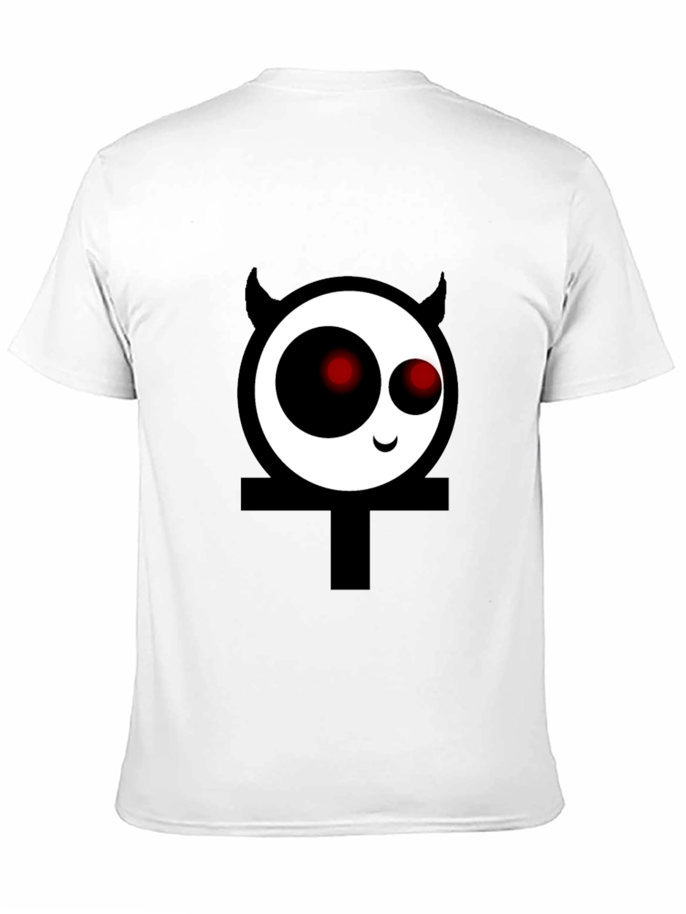 Devil Ankh T-Shirt - Black Cotton Tee