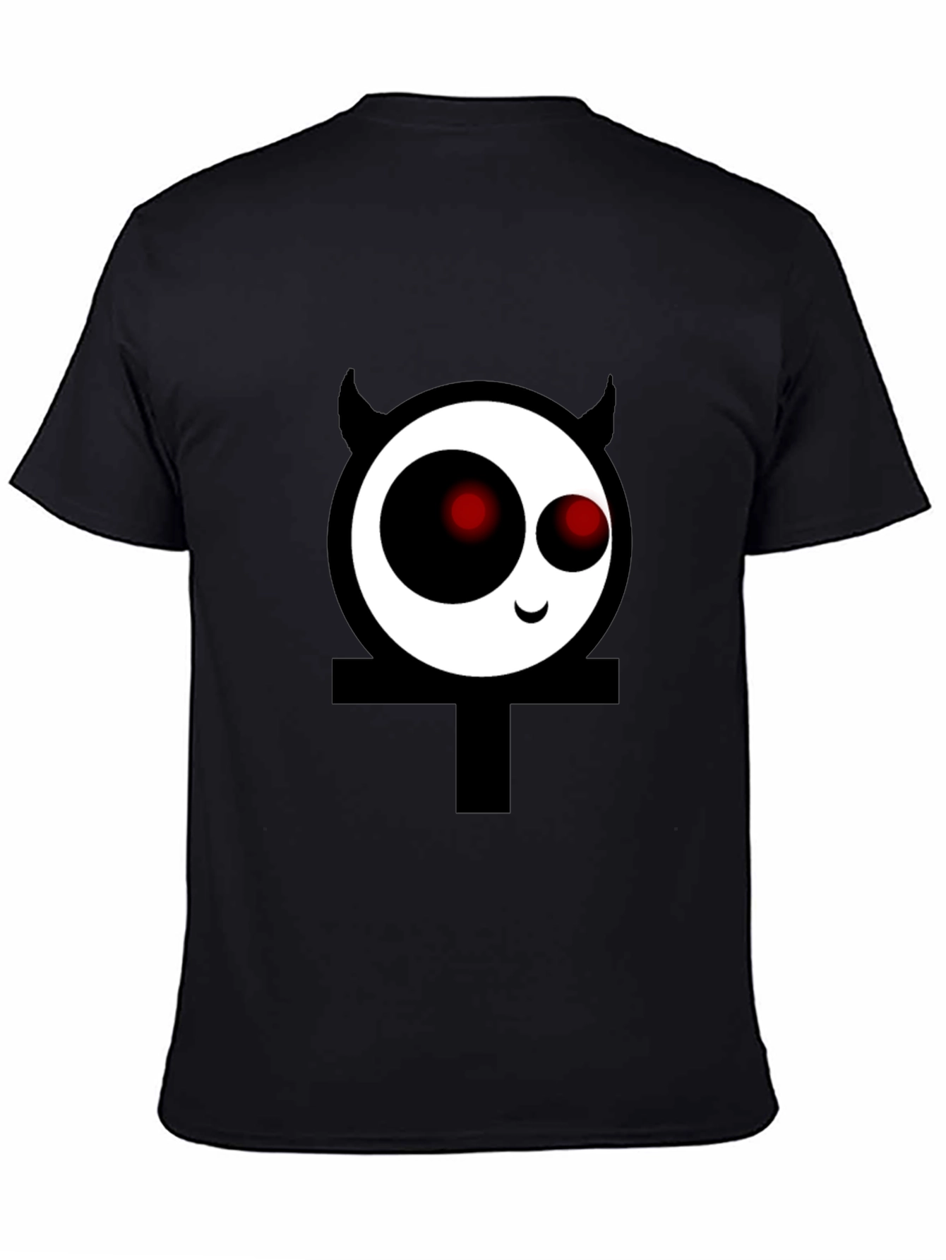 Devil Ankh T-Shirt - Black Cotton Tee