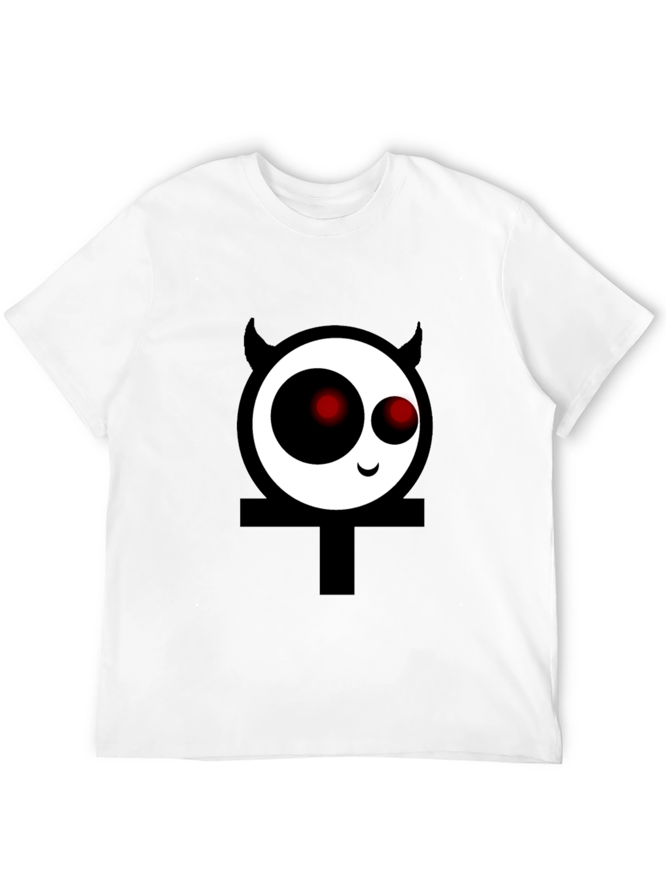 Devil Ankh T-Shirt - Black Cotton Tee