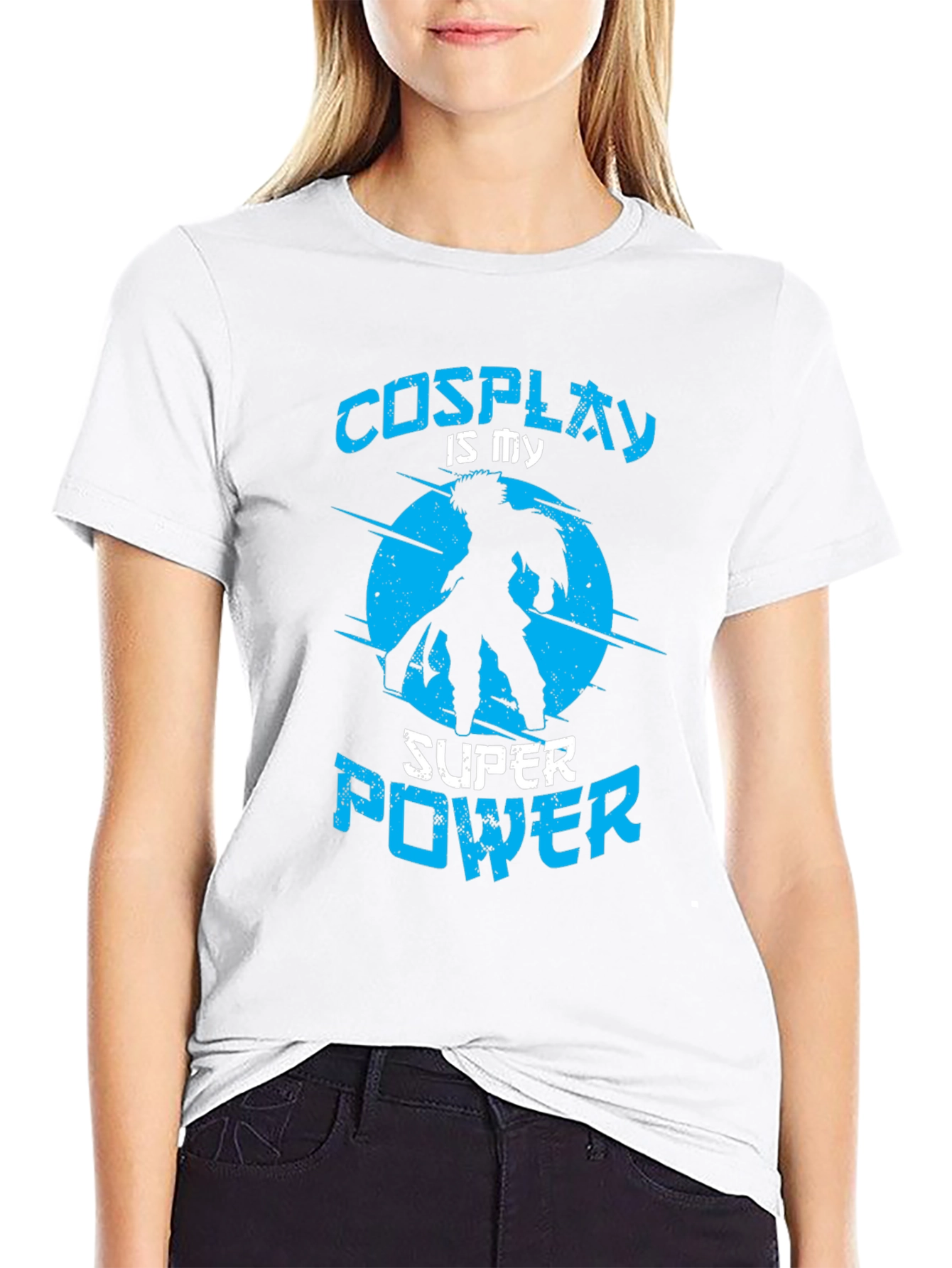 Cosplay is My Super Power Black T-Shirt