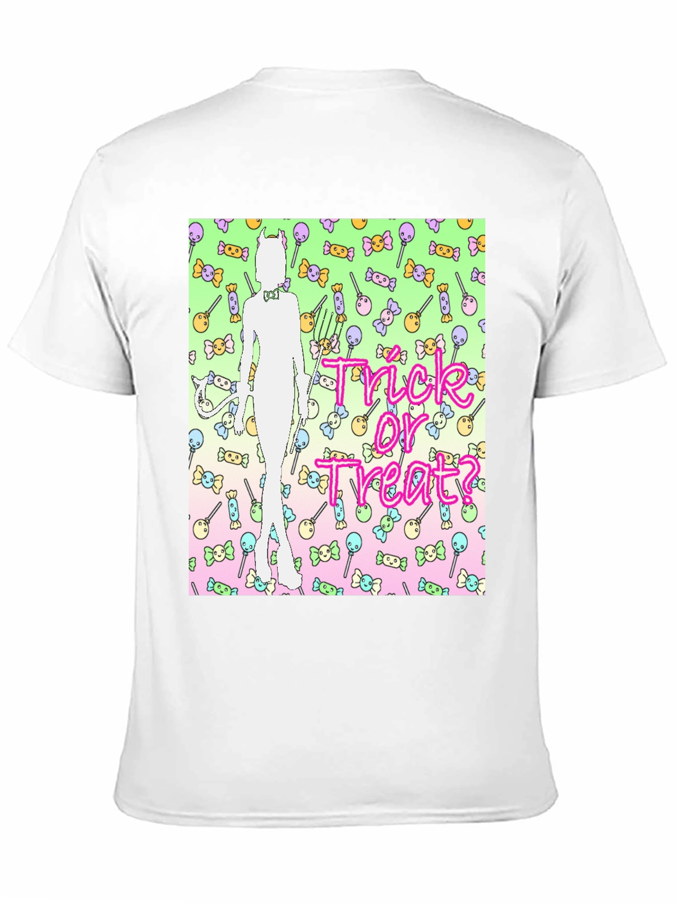 Trick or Treat Candy Devil T-Shirt