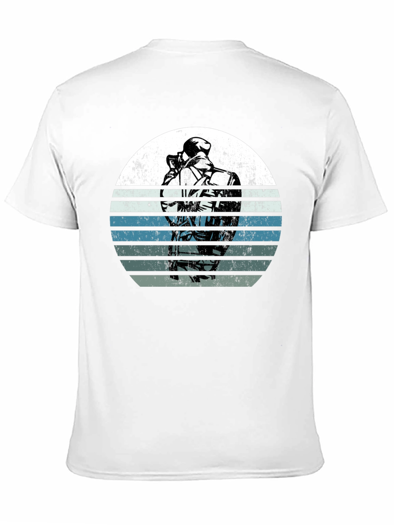 Retro Sunset SWAT Police T-Shirt