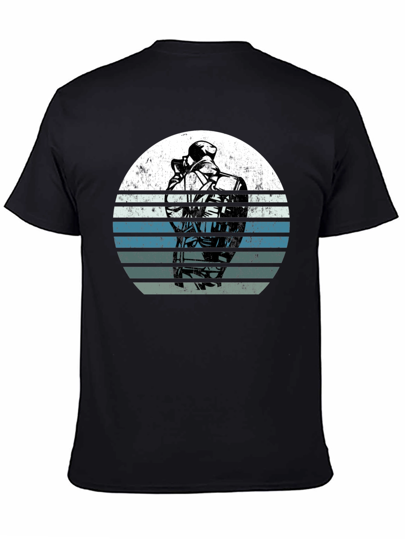 Retro Sunset SWAT Police T-Shirt