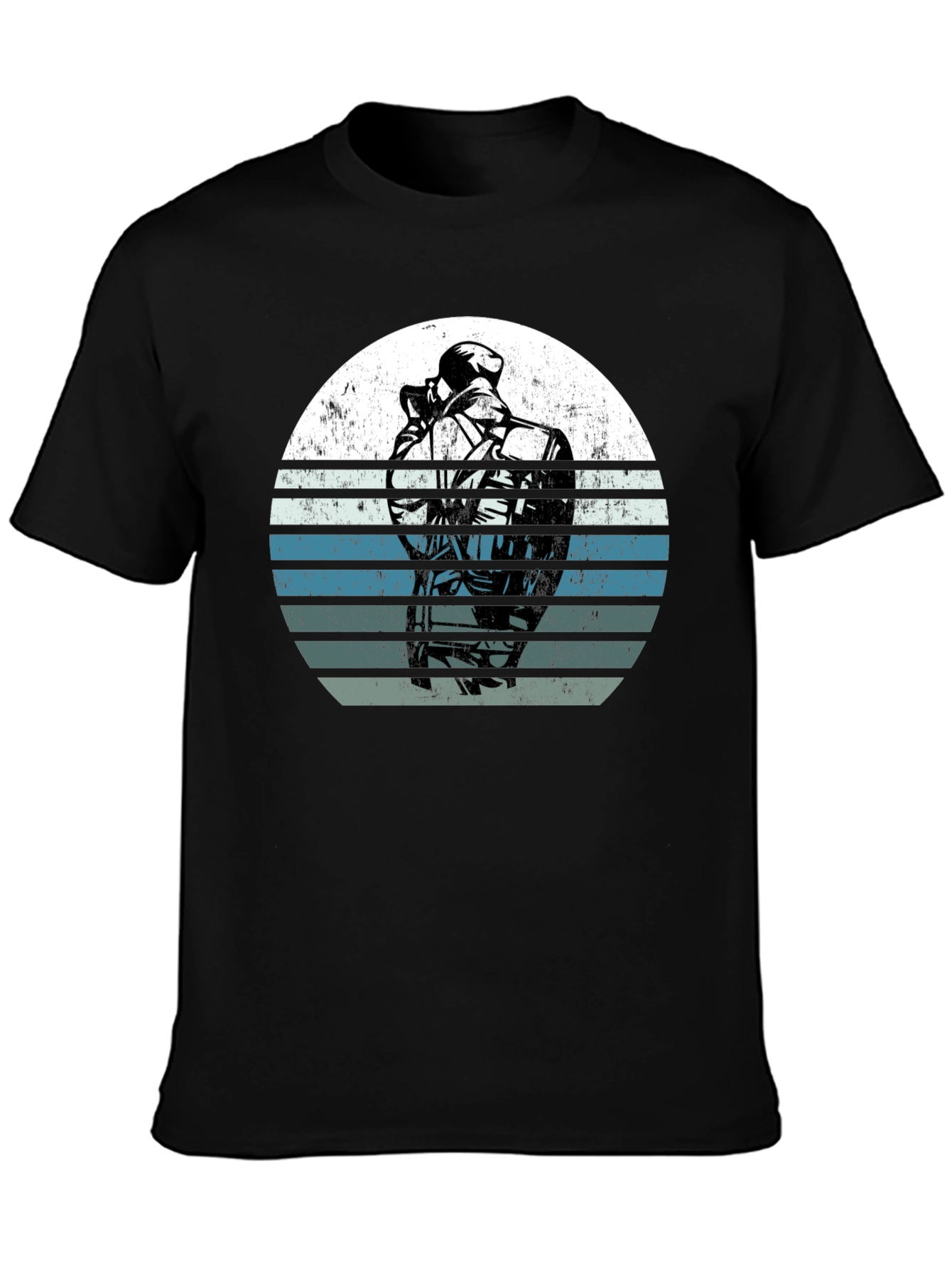 Retro Sunset SWAT Police T-Shirt